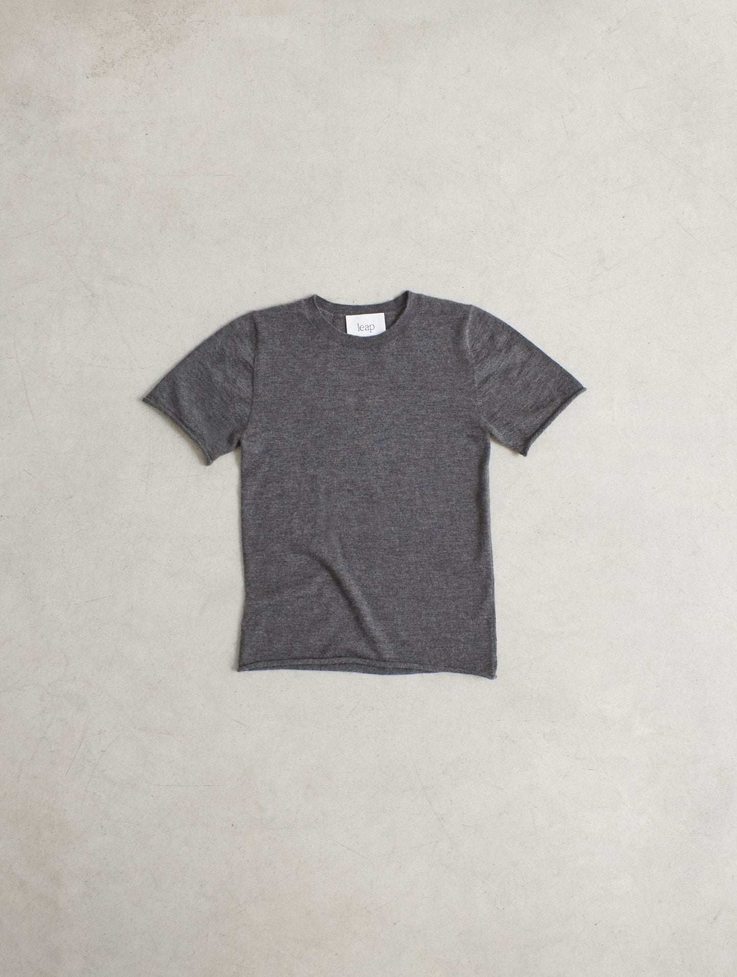 Belinda, HW 23, Grey, Fine Cashmere Tee