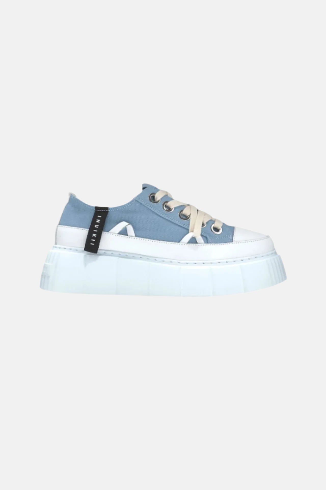INUIKII Matilda Canvas Low, Blue, Sneaker