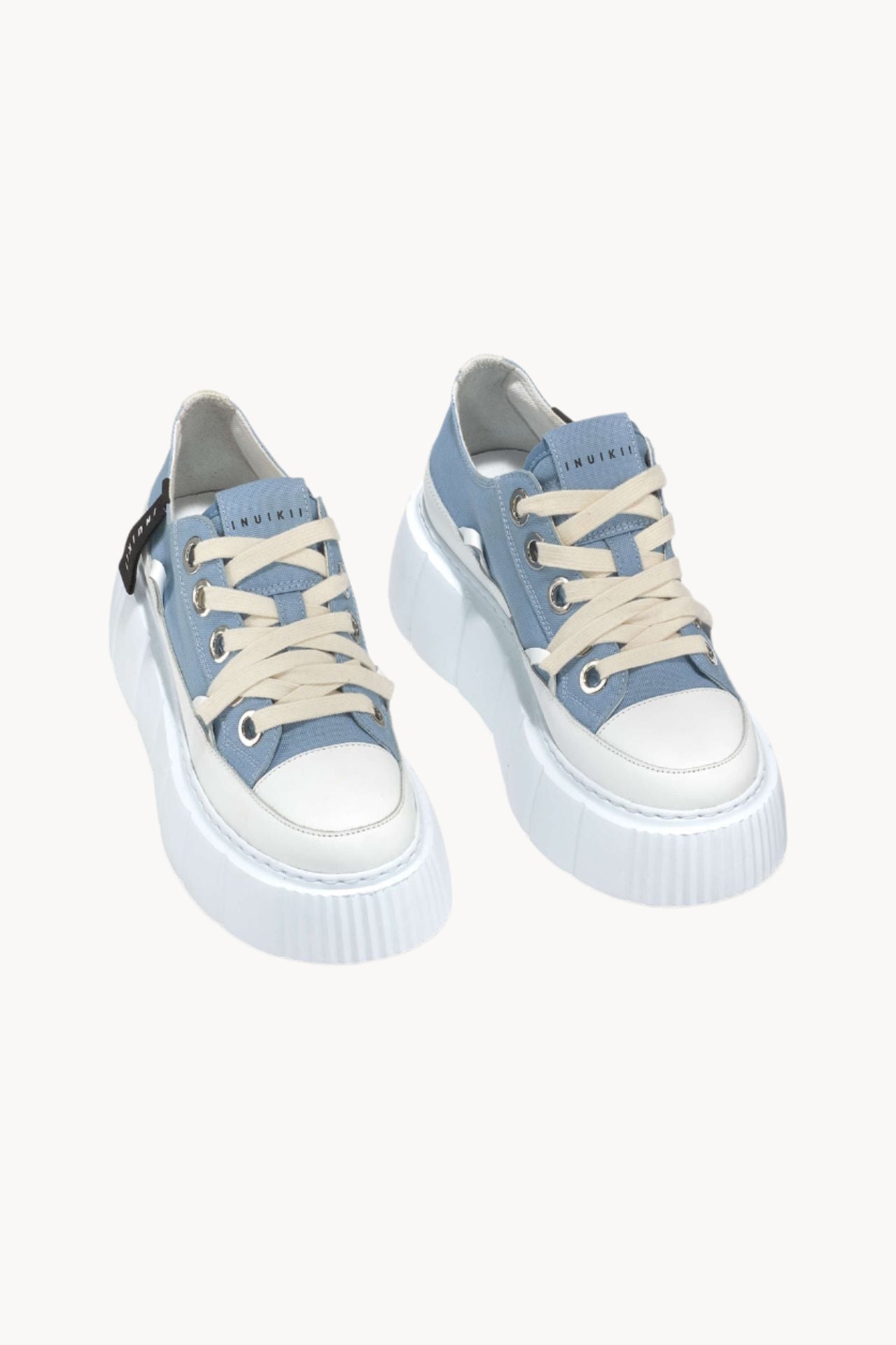 INUIKII Matilda Canvas Low, Blue, Sneaker