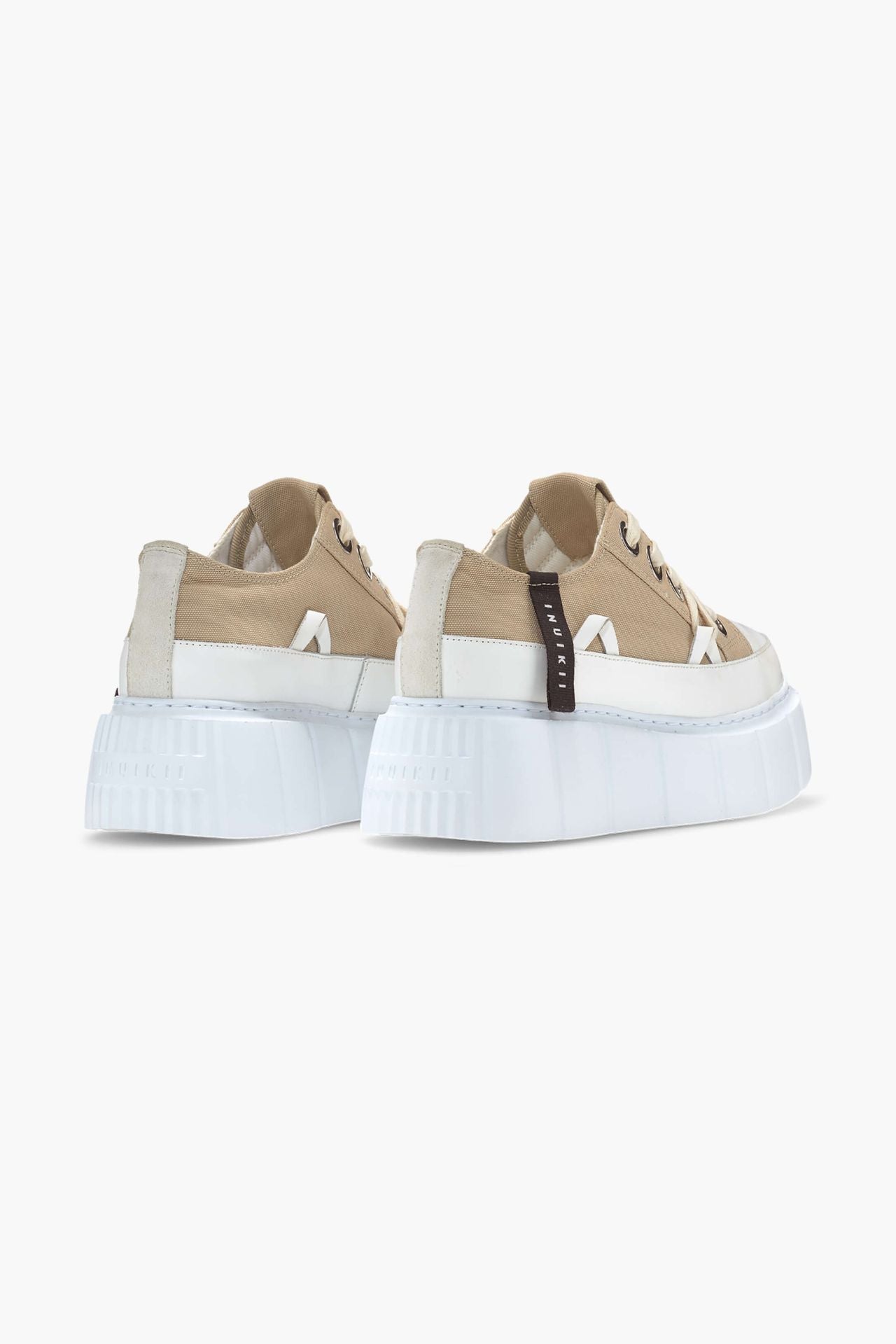 INUIKII Matilda Canvas Low, Grey, Sneaker