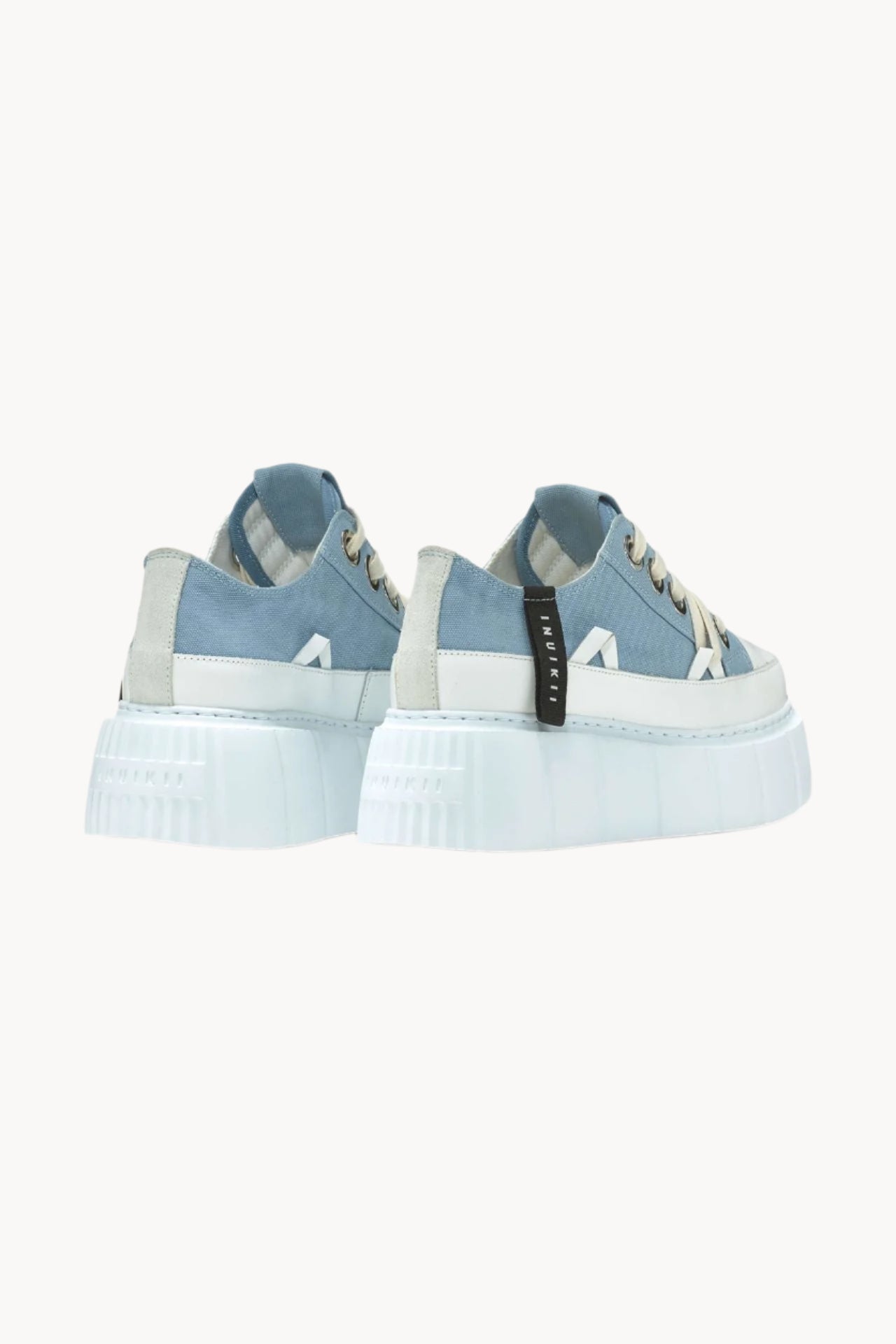 INUIKII Matilda Canvas Low, Blue, Sneaker