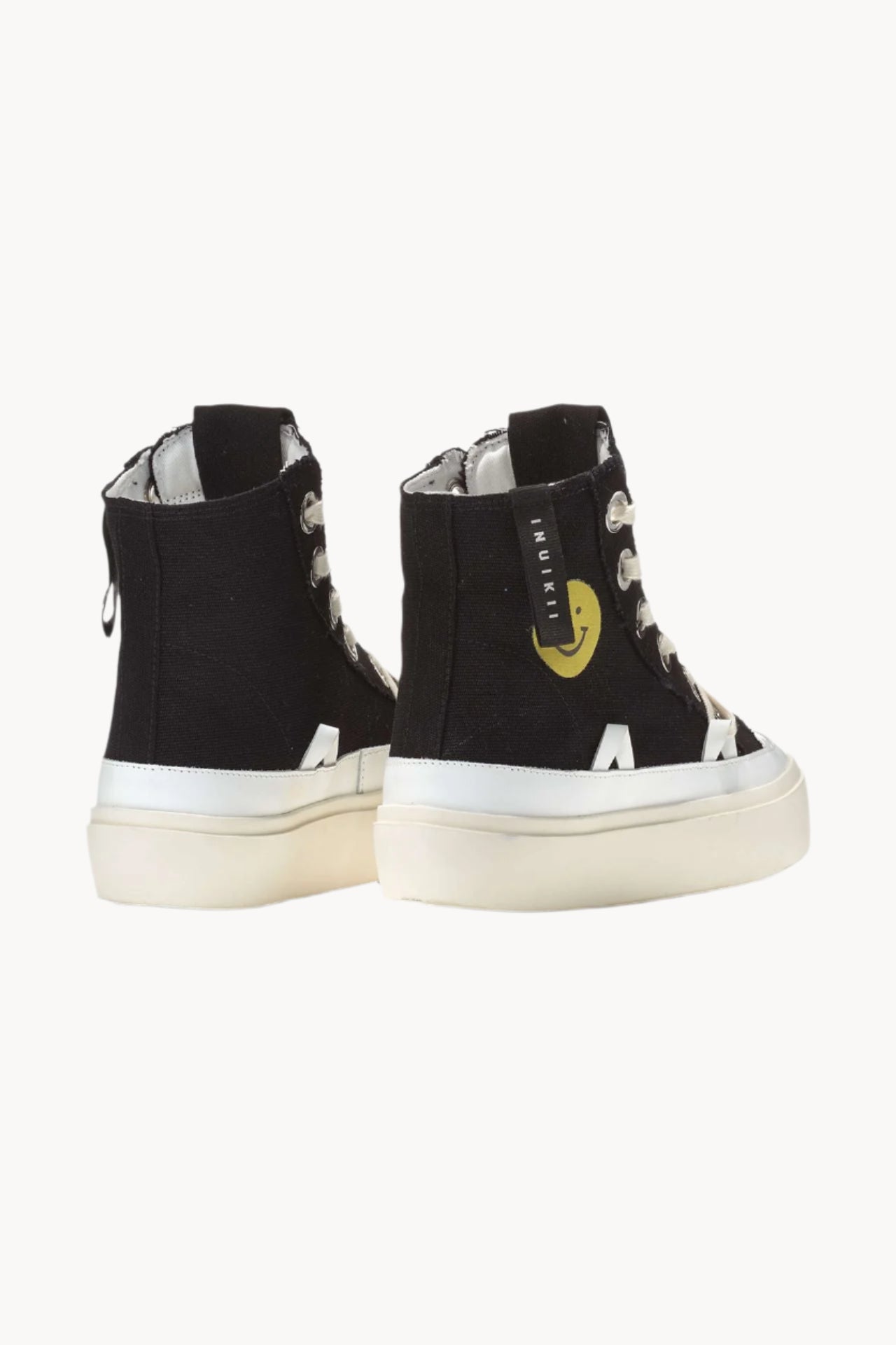 INUIKII Distressed Matilda, Black, Sneaker