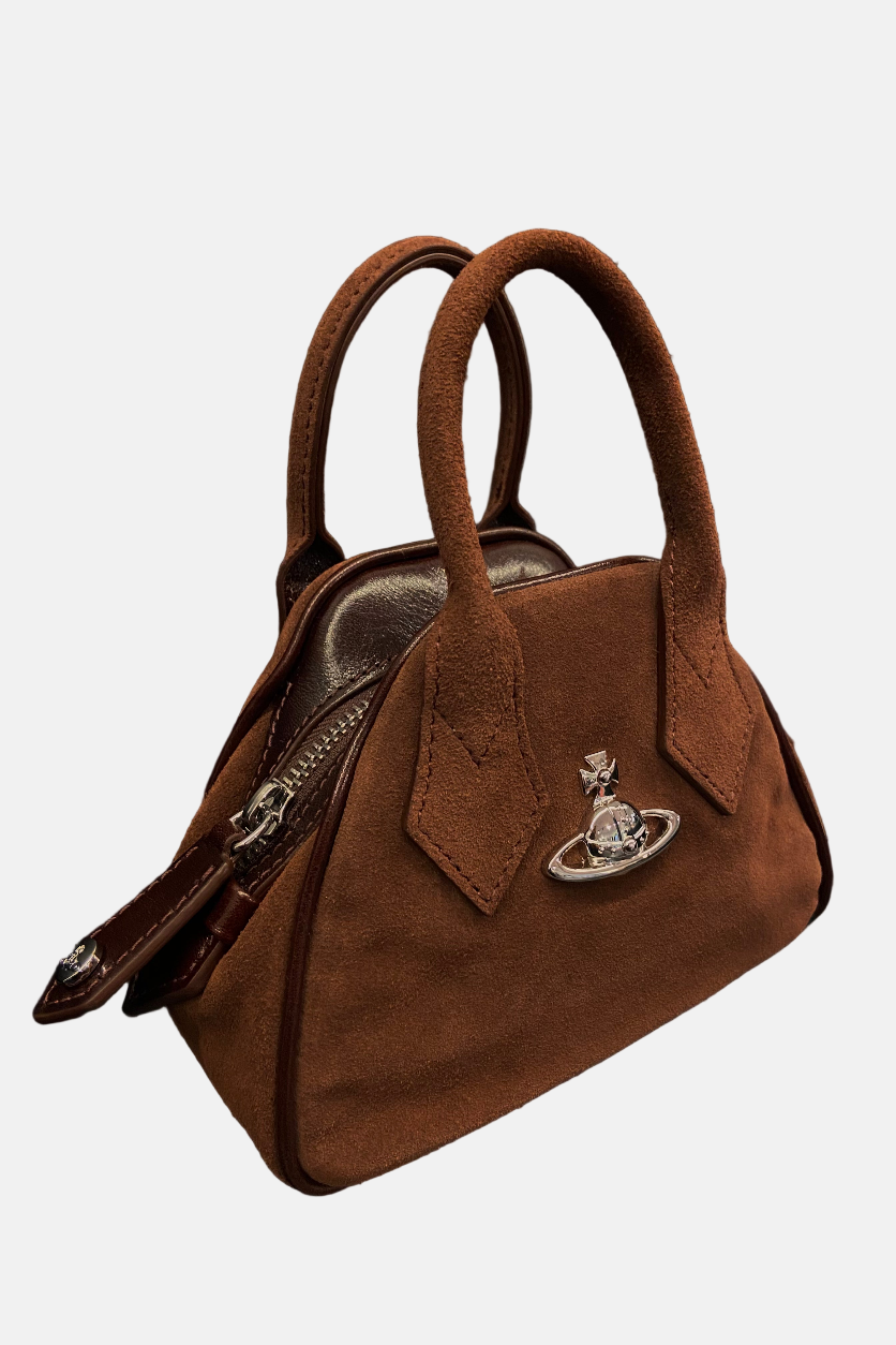 Vivienne Westwood Yasmine Mini, Chocolate Brown, Tasche