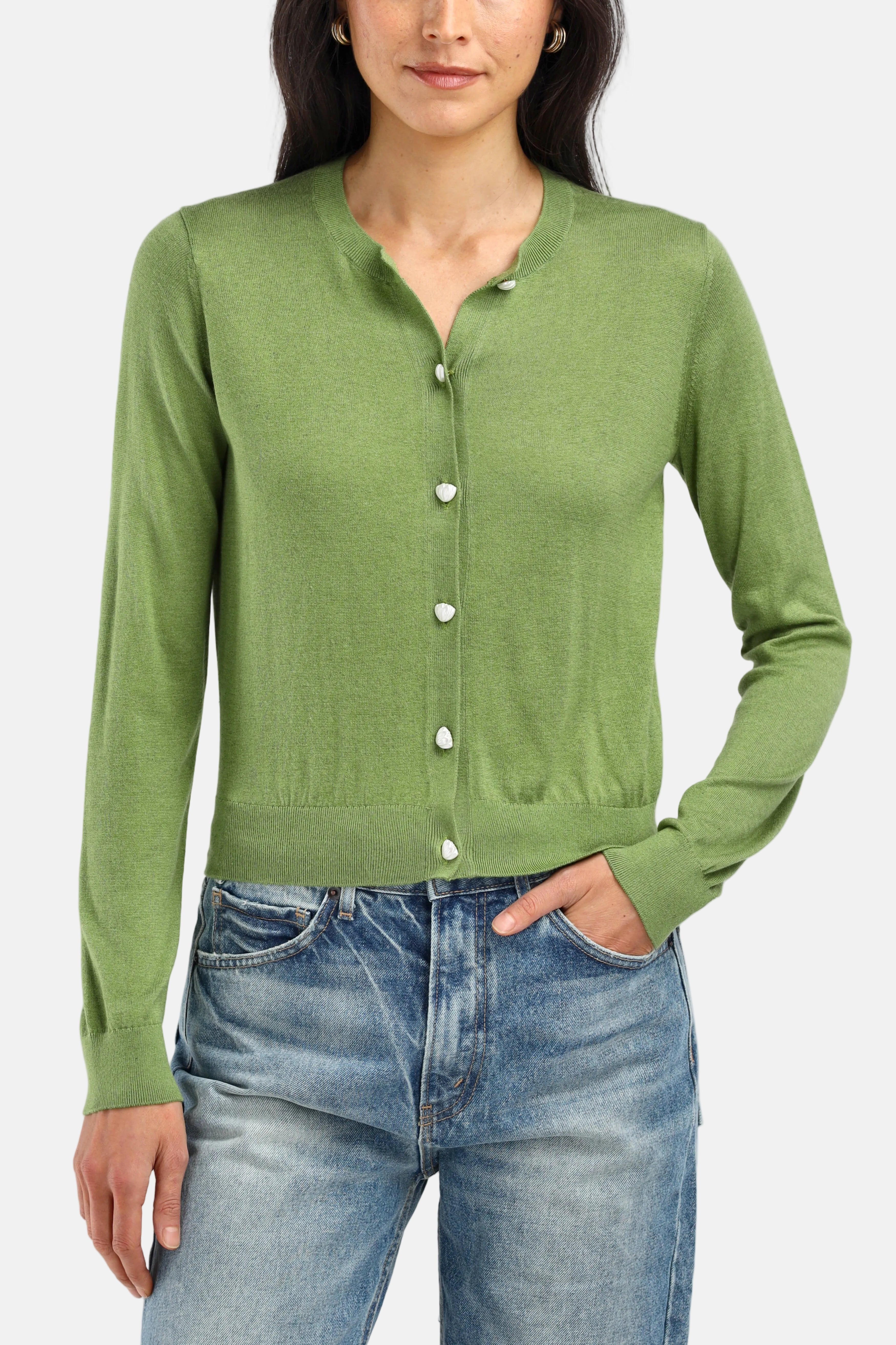Ladneri Gigi, Bright Green, Strickjacke