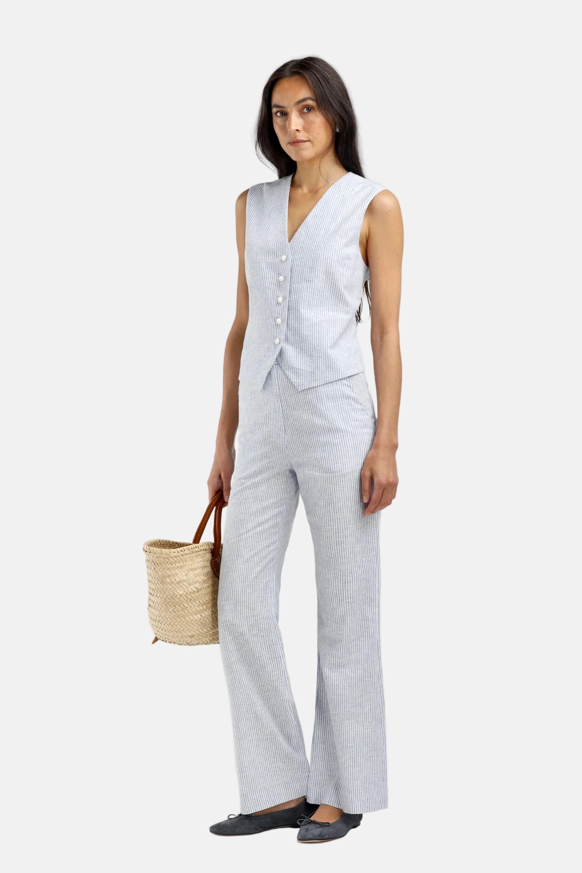 Ladneri Lydie, Lt Blue Stripe, Hose