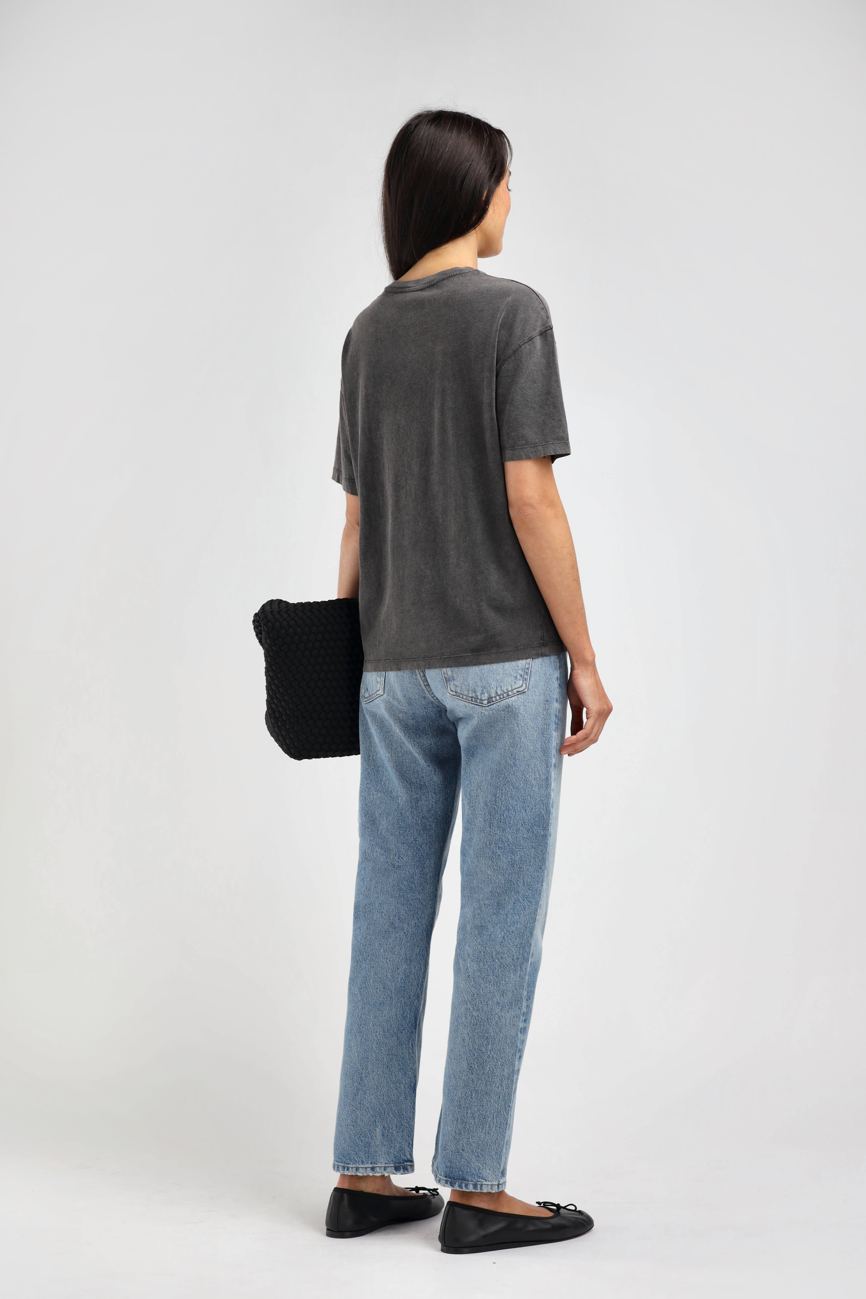 Ladneri Tiger, Washed Black, T-Shirt