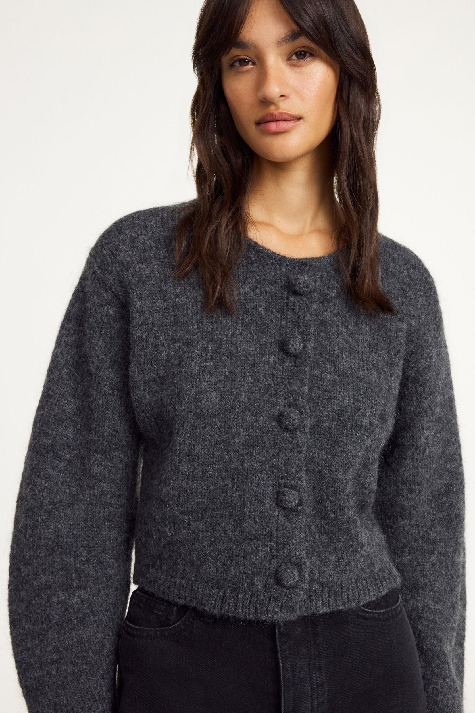 By Malene Birger Zharea, Grey, Cardigan