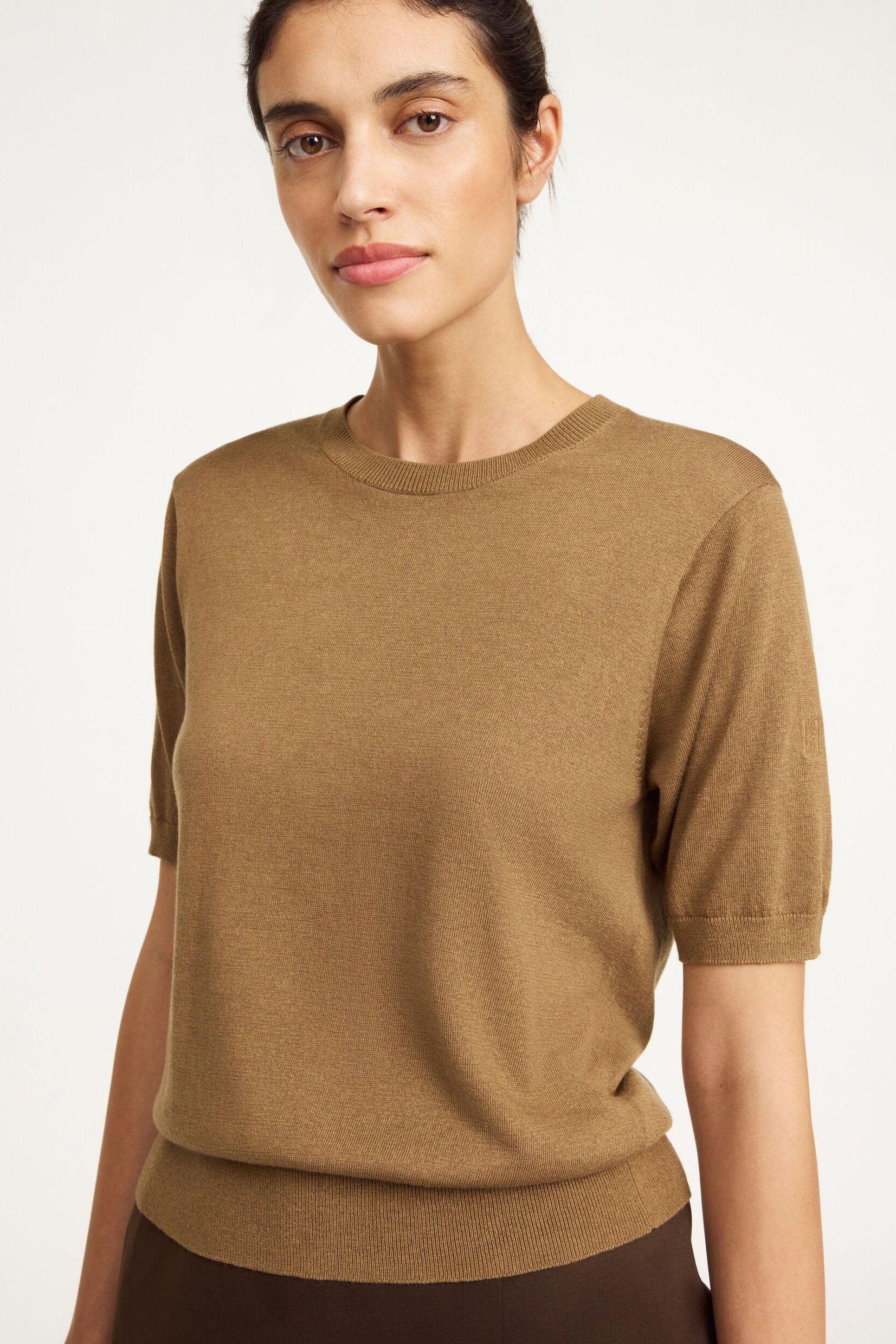 By Malene Birger Lelle, Light Brown, T-Shirt