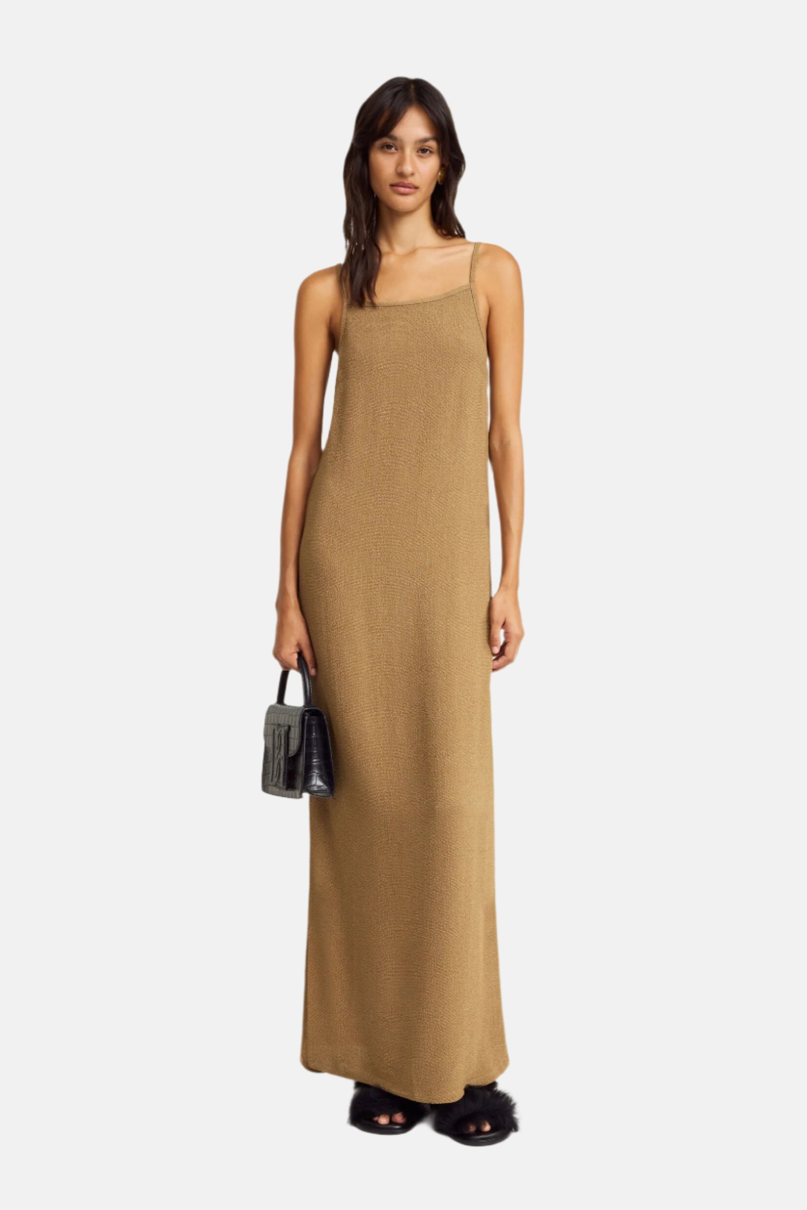 By Malene Birger Ellionore, Light Brown, Kleid