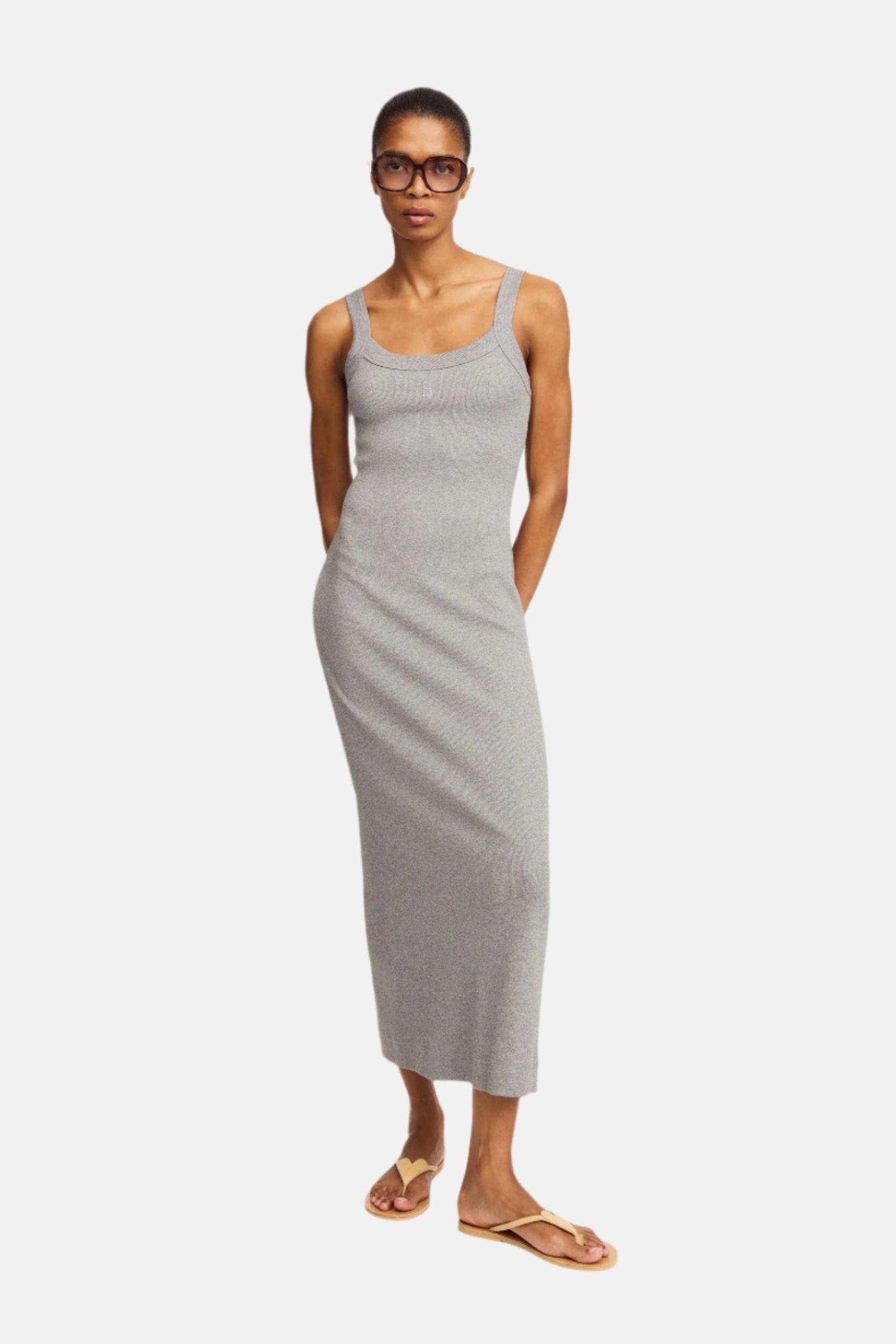 By Malene Birger Lio, Grey, Kleid
