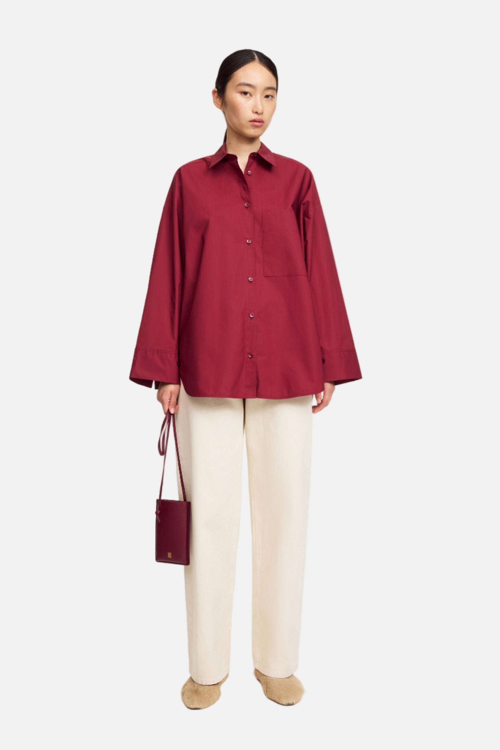By Malene Birger Derris, Cabernet, Hemdbluse