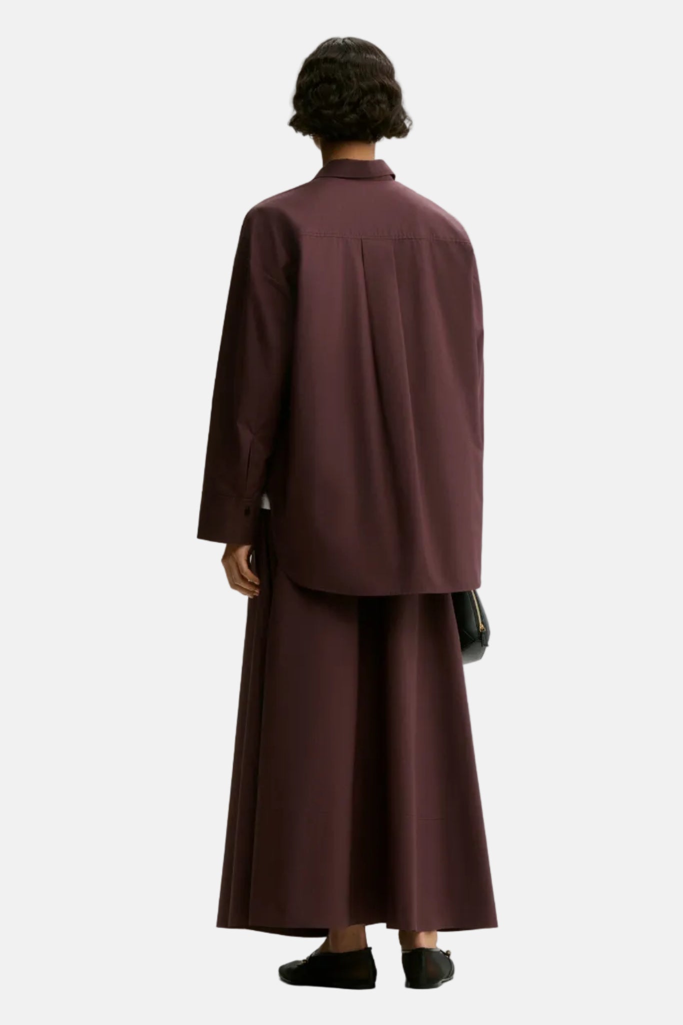 By Malene Birger Derris, Aubergine, Hemdbluse