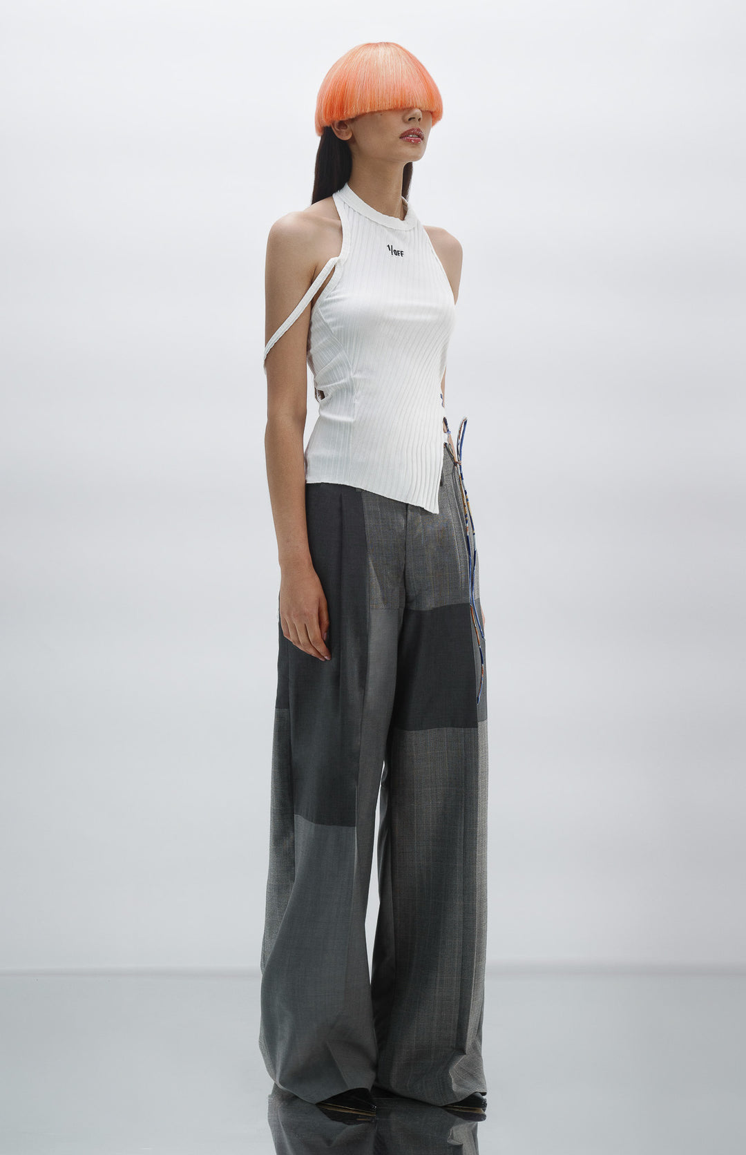 1/OFF Pantalon Patch, Black/Navy, Hose