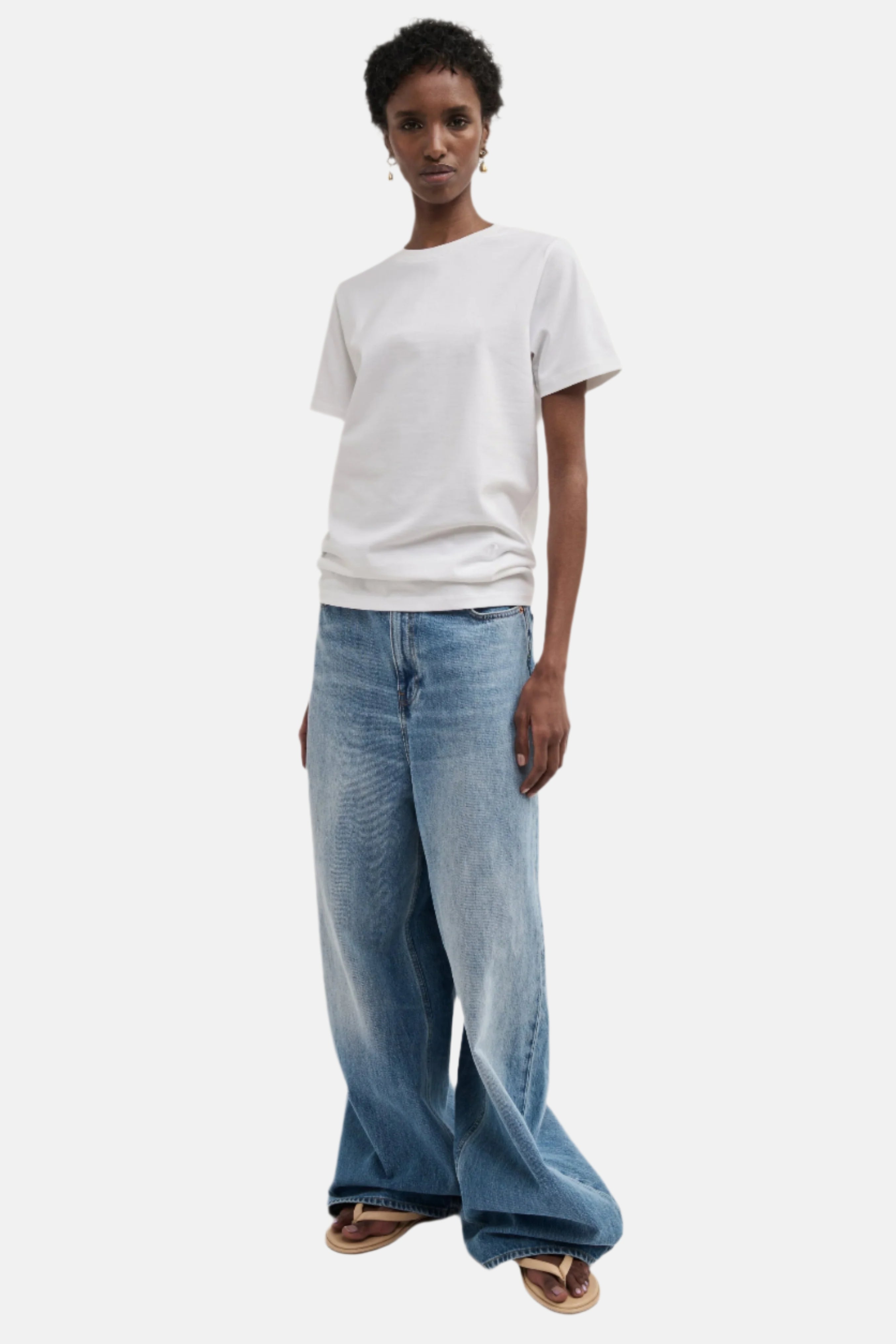 Teurn Studios Classic Tee, White, T-Shirt