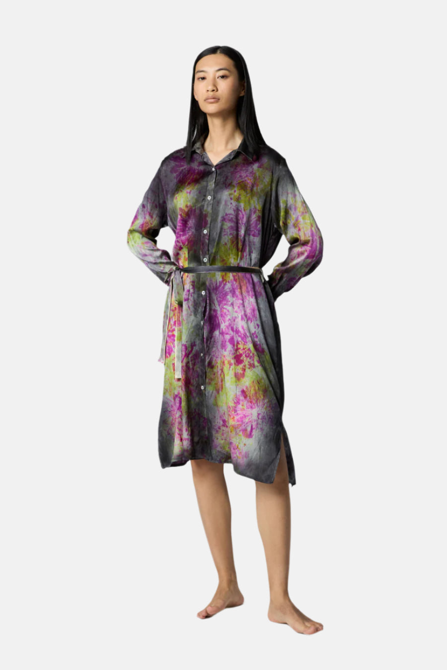 Avant Toi Woven, Nera/Rosa, Kleid
