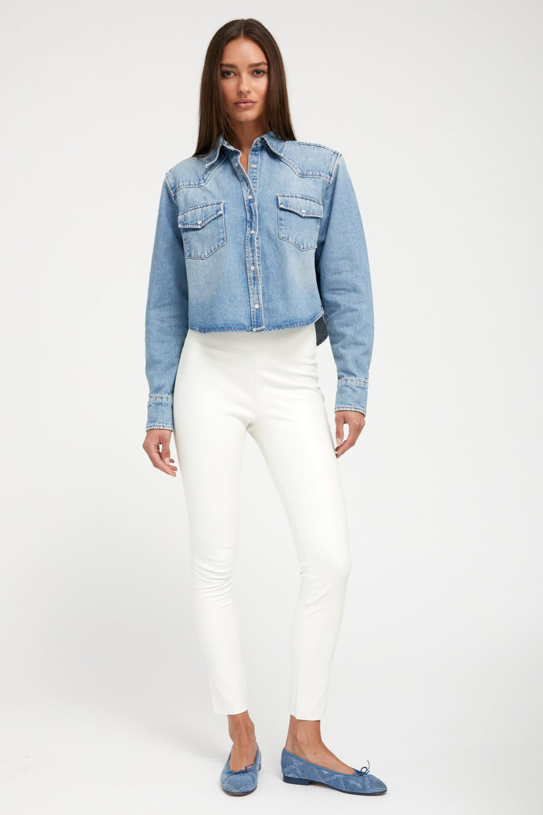 SPRWMN Cropped Western, Paradis, Hemd