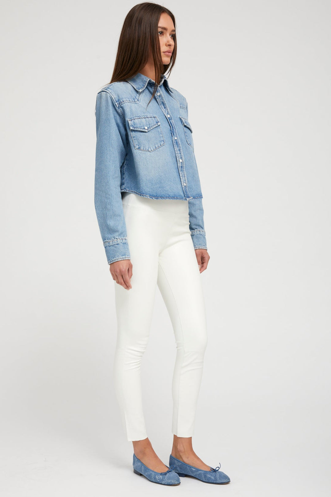 SPRWMN Cropped Western, Paradis, Hemd