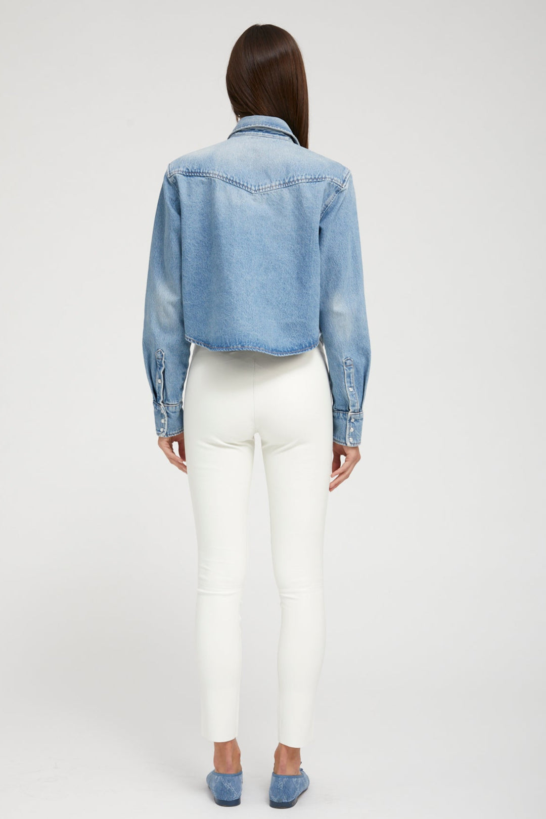 SPRWMN Cropped Western, Paradis, Hemd