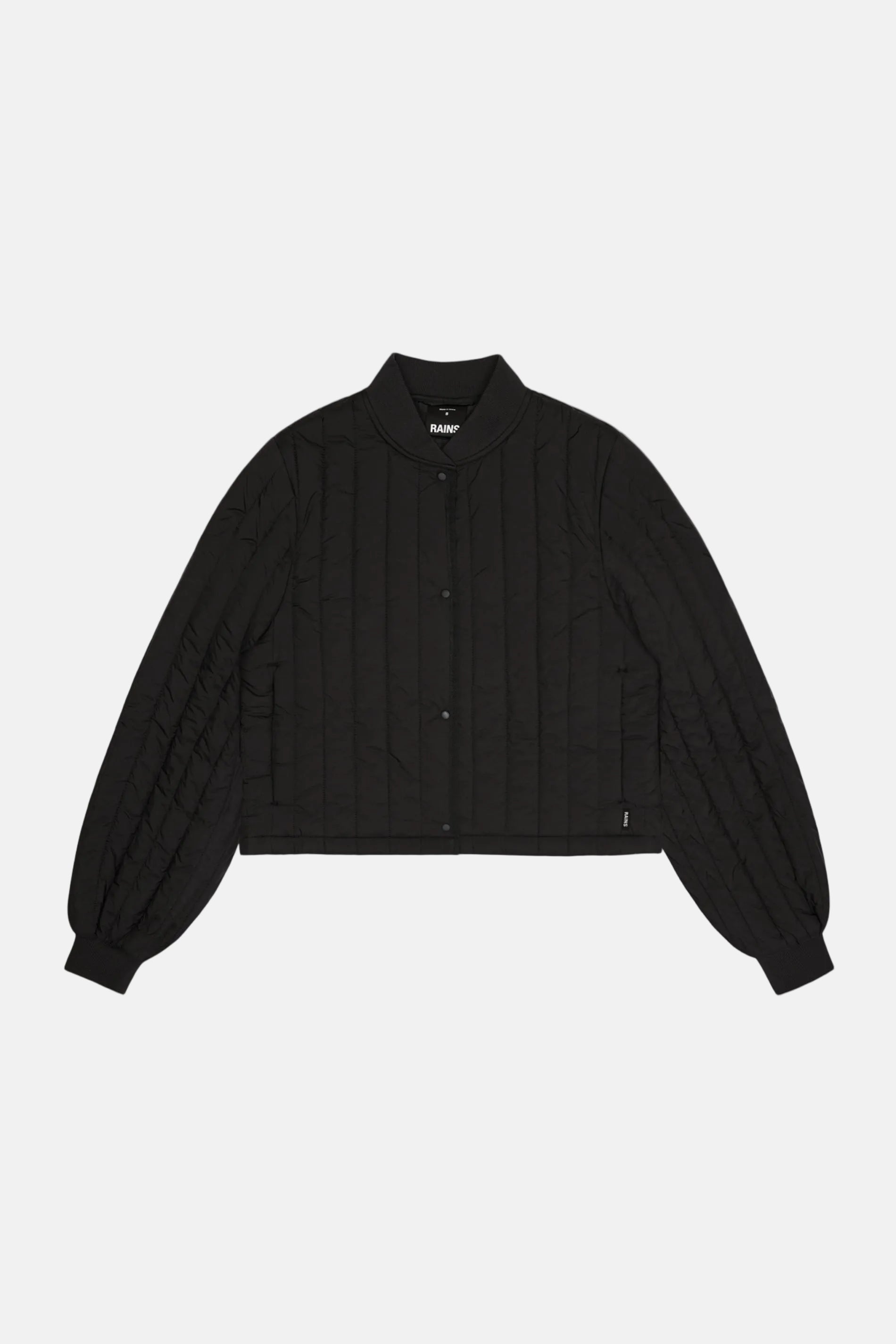 Rains Banja Liner Bomber W, Black, Jacke T1