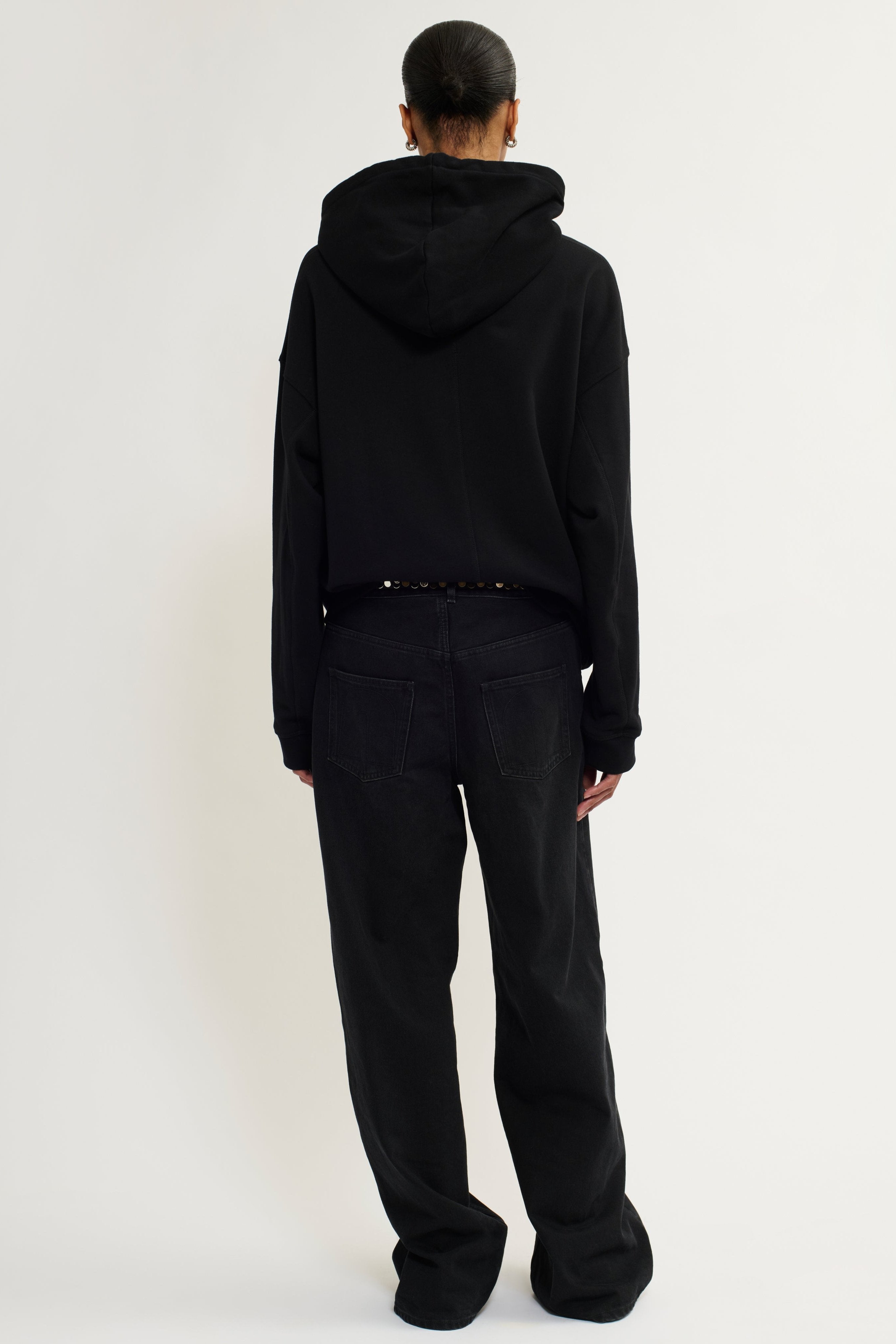 Teurn Studios Boyfriend, Black, Jeans