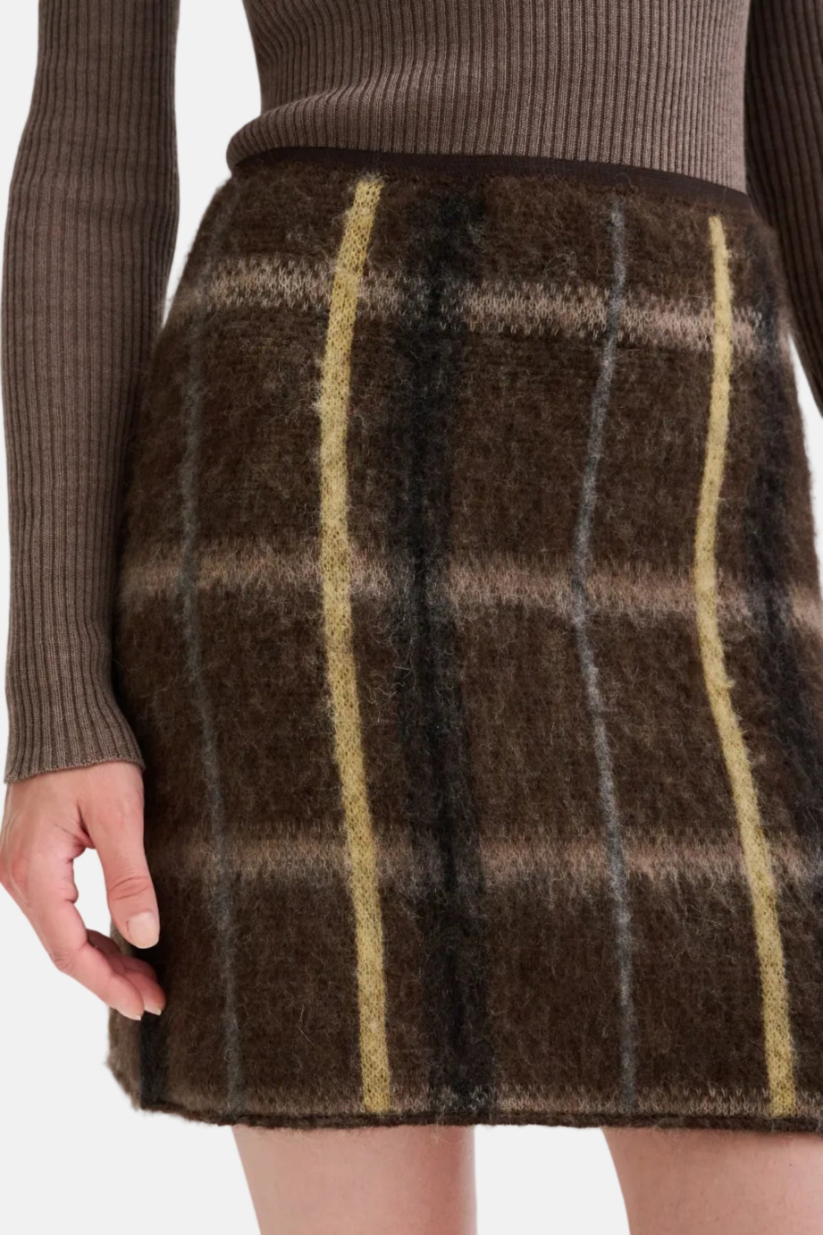 Roberto Jacquard Check, Moro/Grigio, Rock