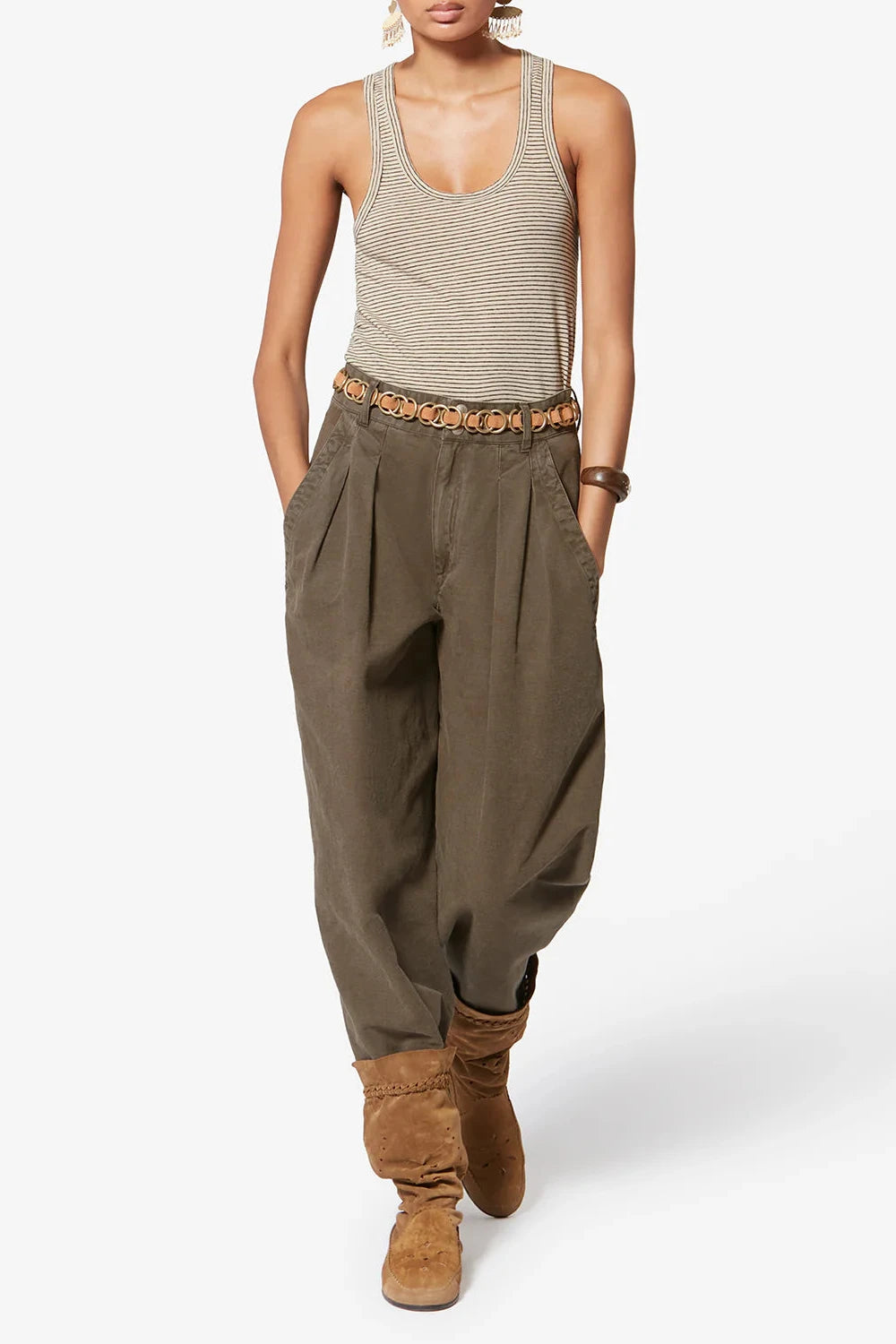 Marant Etoile Nadine, Dark Bronze, Hose