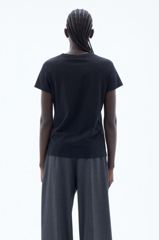 Filippa K. Soft Cotton Tee, Black, T-Shirt