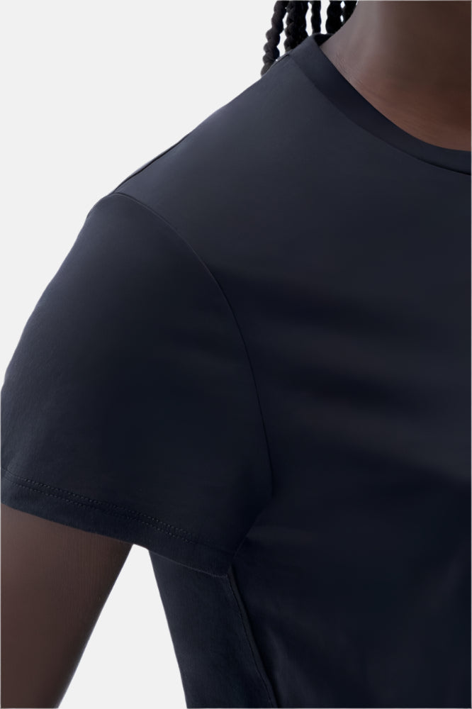Filippa K. Soft Cotton Tee, Black, T-Shirt
