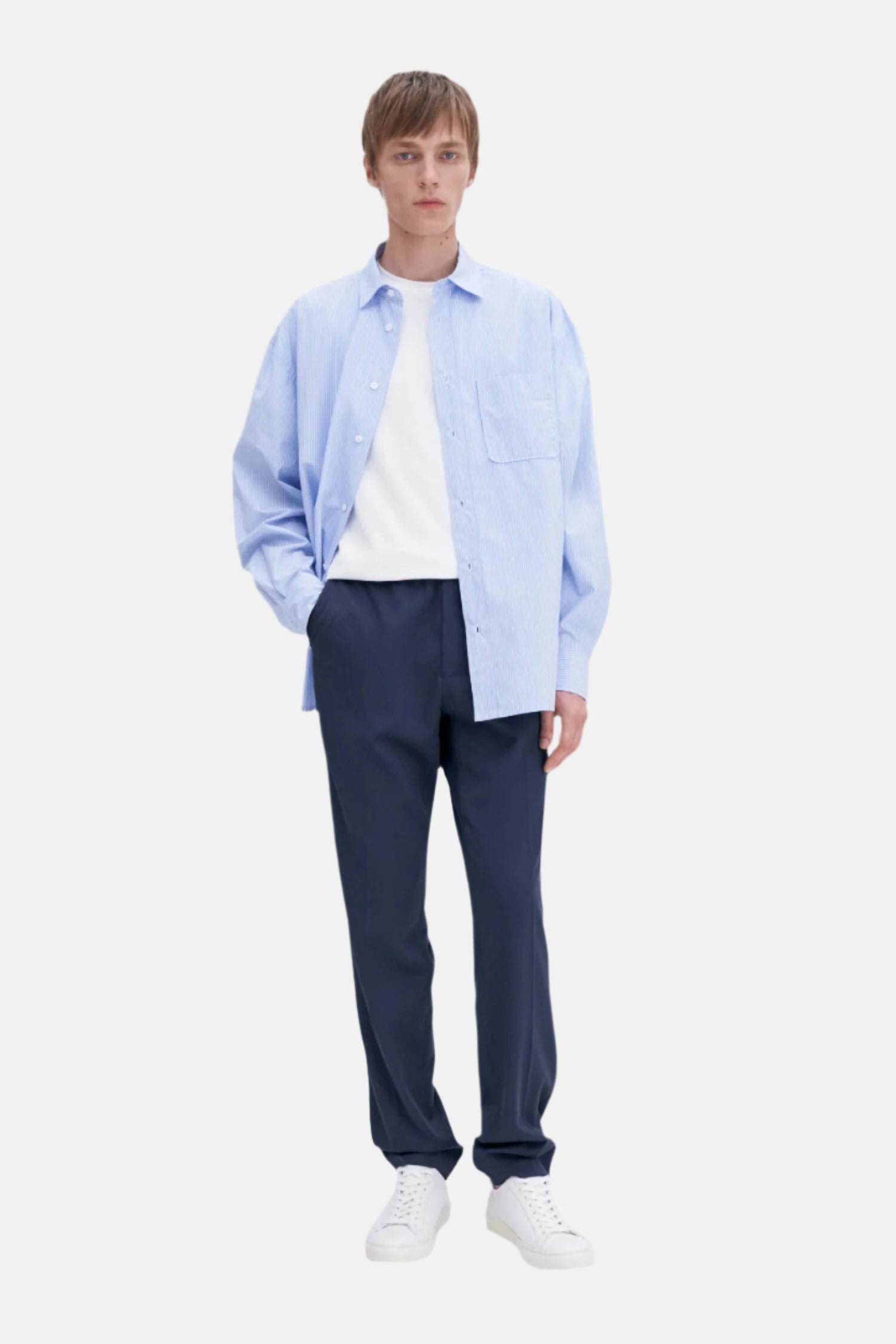 Filippa K Relaxed Wool, Dusk, Hose