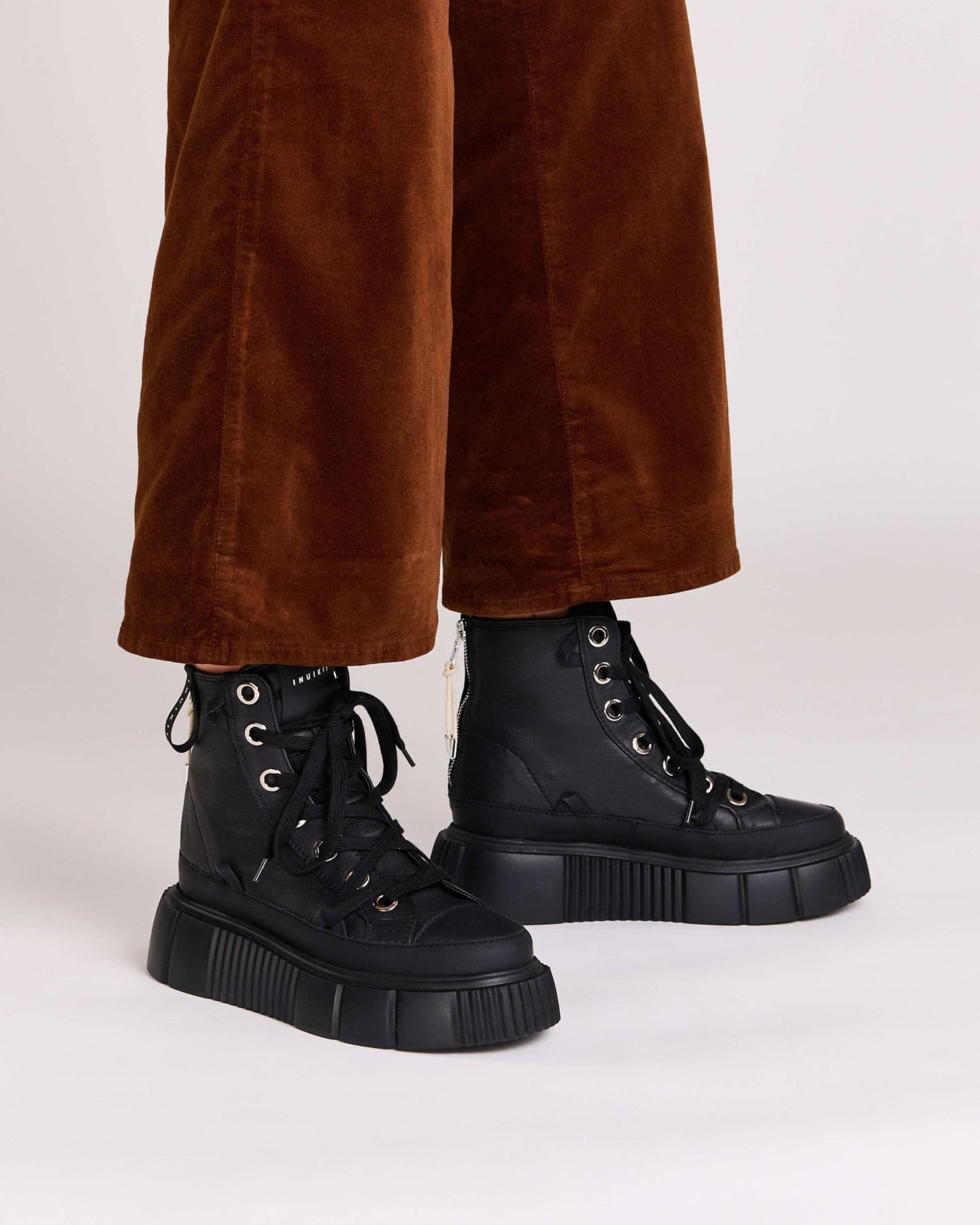 Matilda, Black, High-Top Sneaker