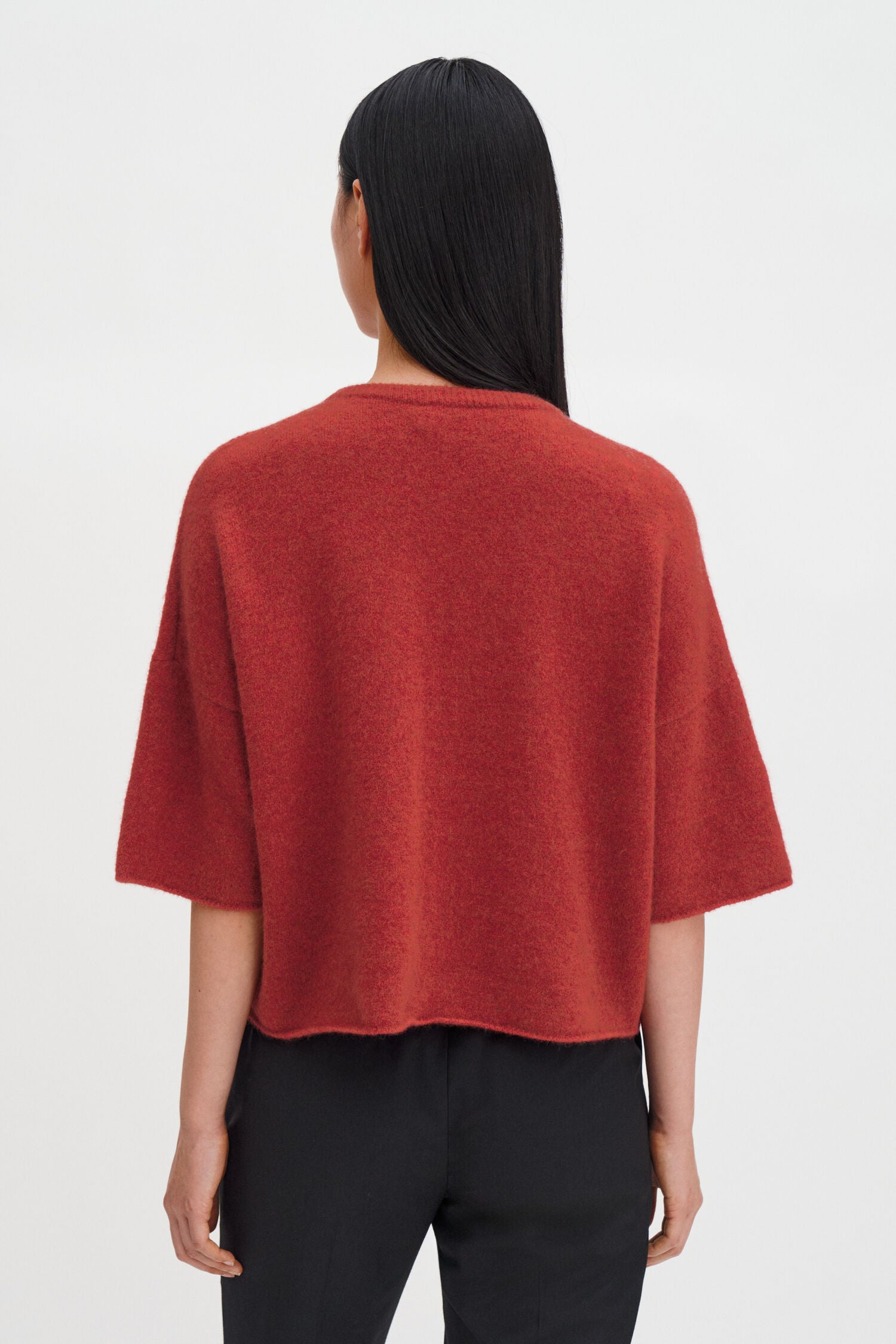 Filippa K, Yak Tee, Red Currant, Shirt