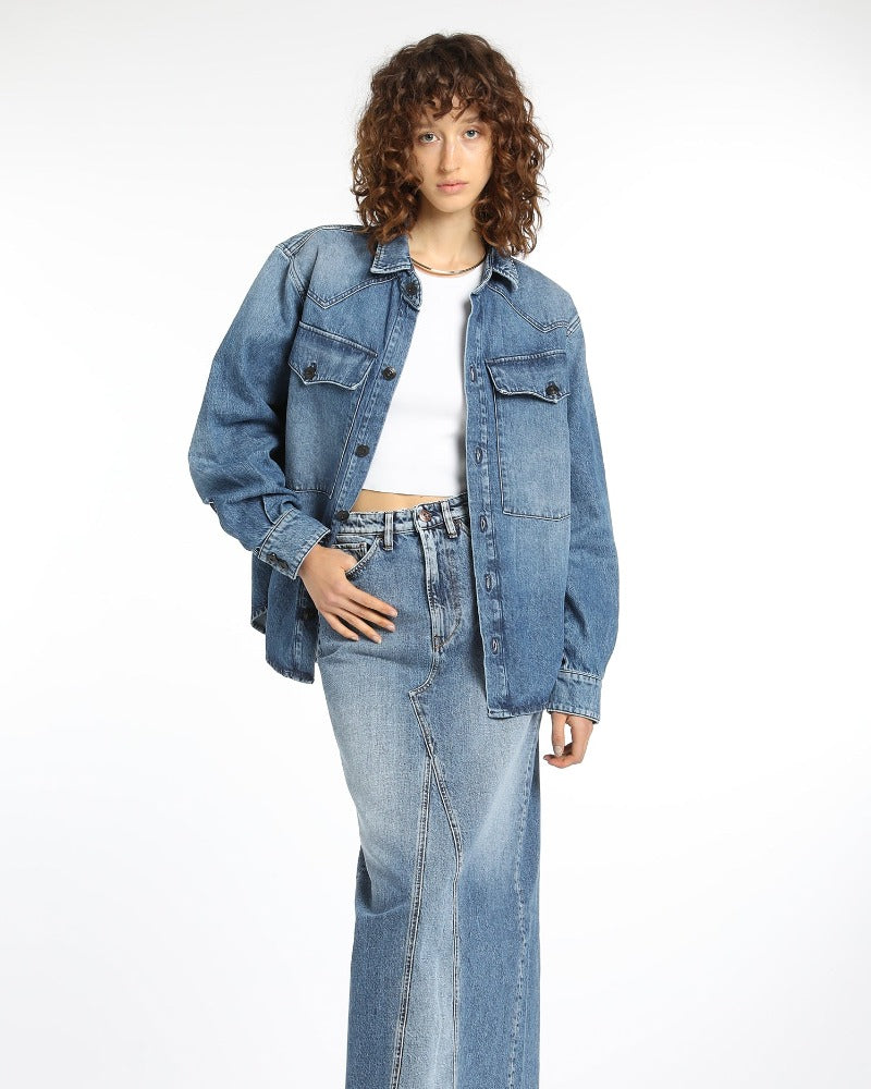 Stefy Cube, Deep Cat Claw, Jeanshemd