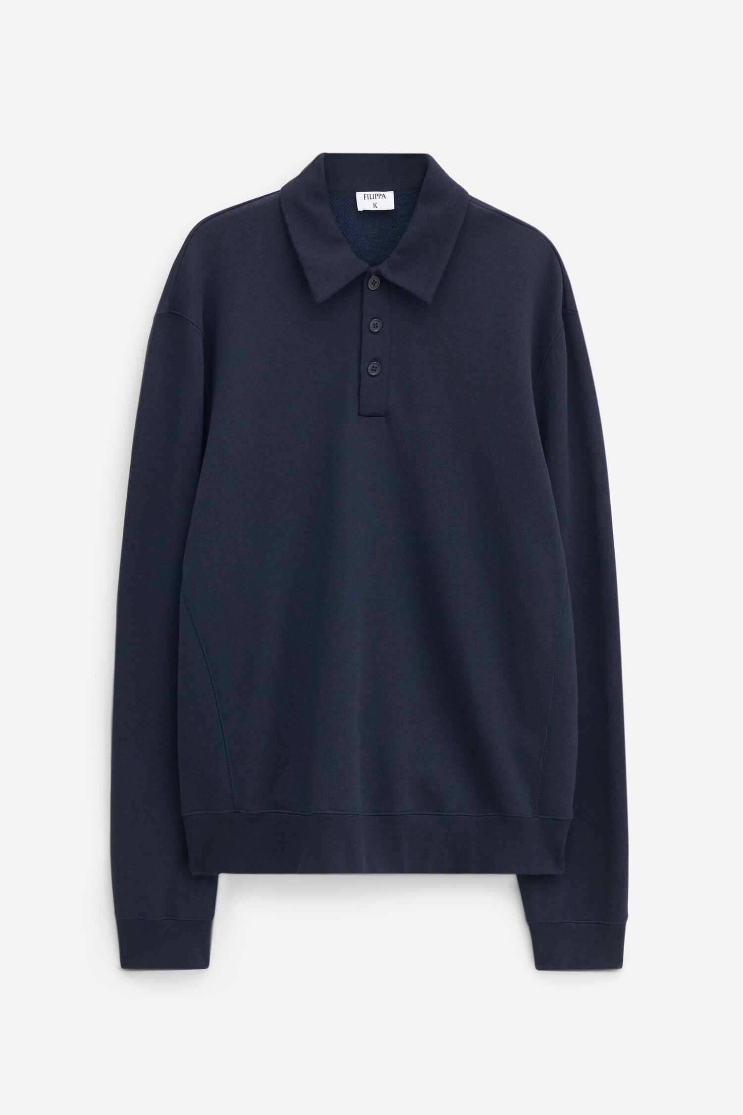 Filippa K Polo, Navy, Sweatshirt