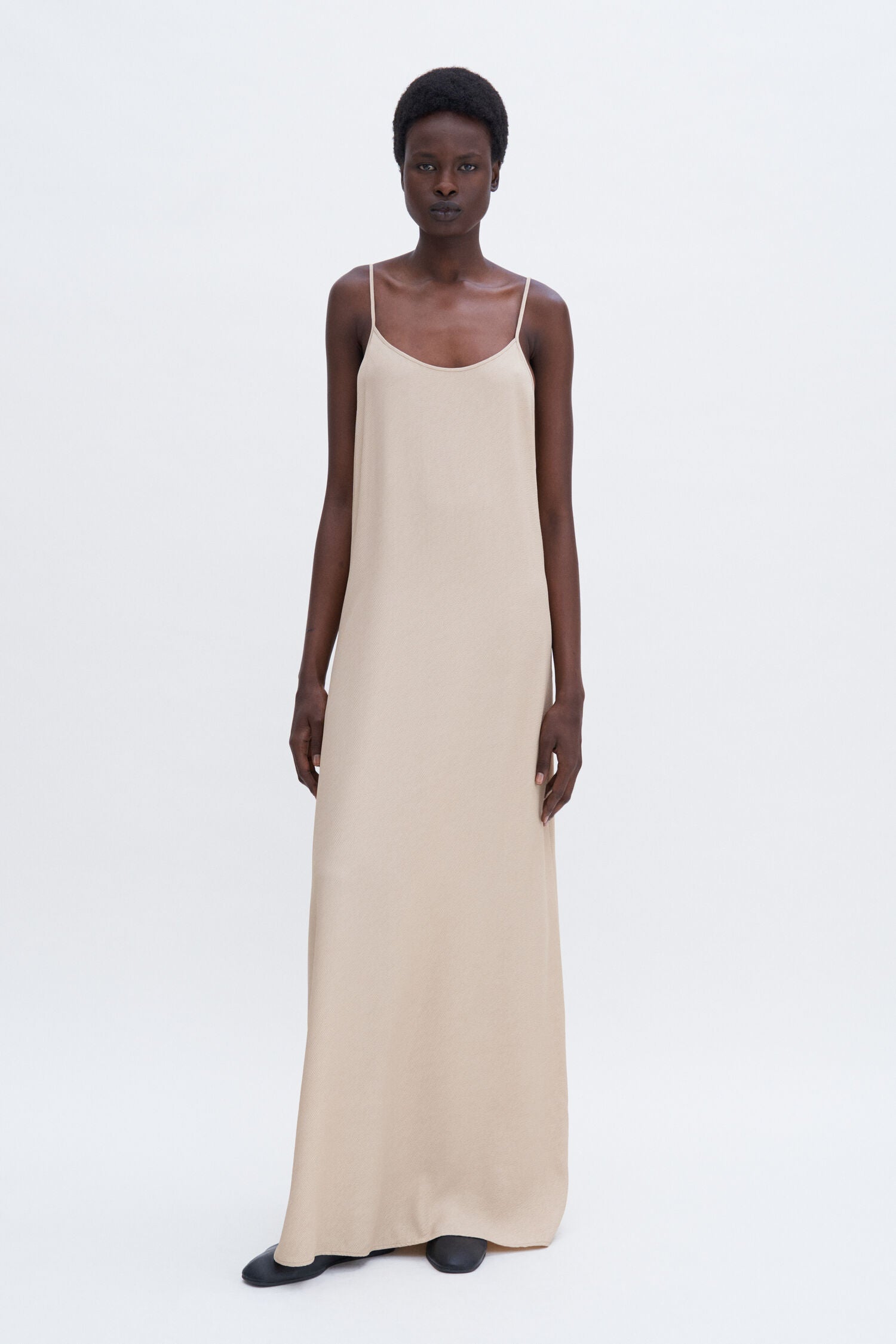 Filippa K Draped Twill, Caram, Kleid