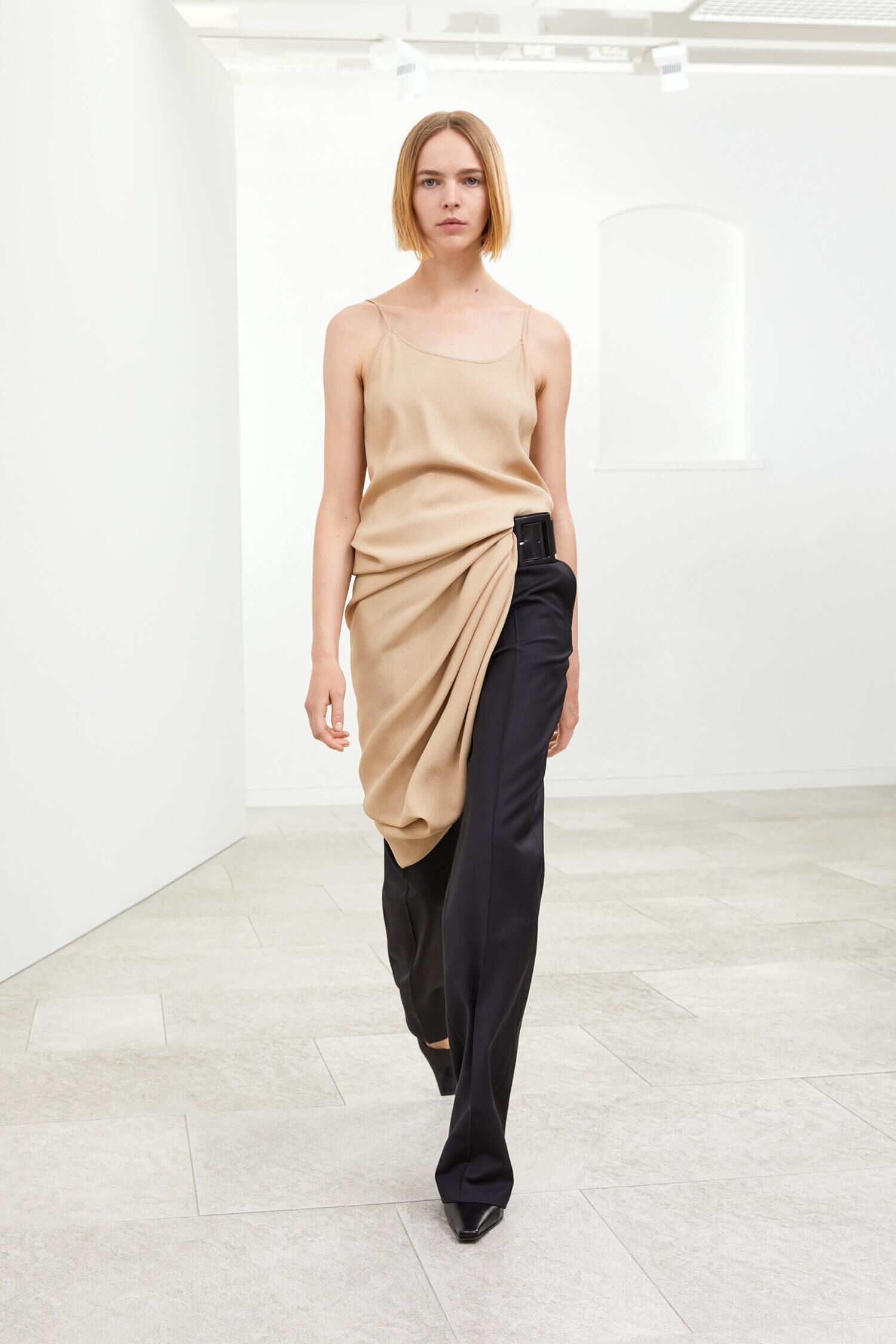 Filippa K Draped Twill, Caram, Kleid
