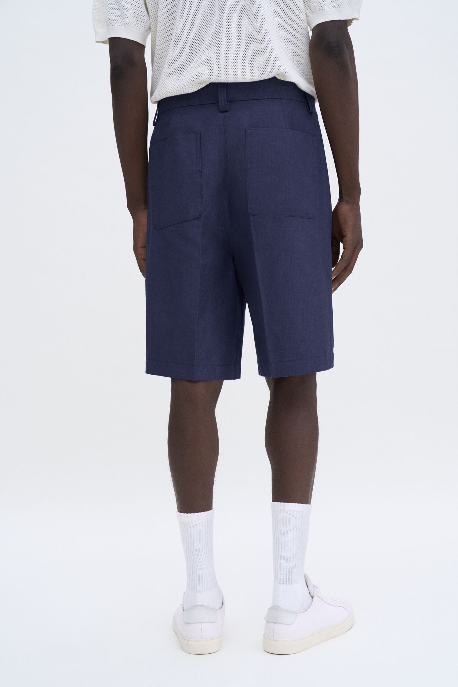 Filippa K Oversized Work, Navy, Shorts