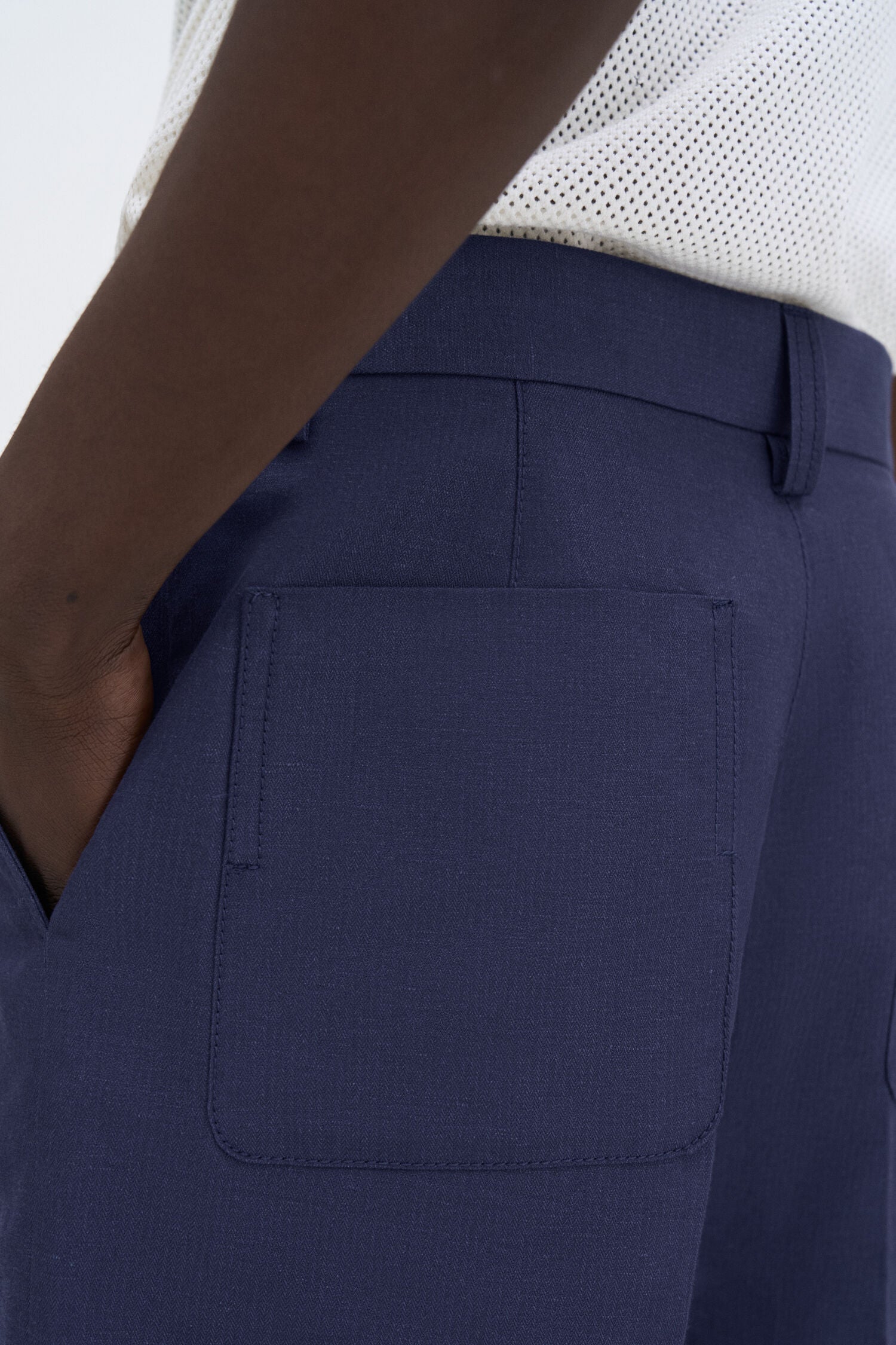 Filippa K Oversized Work, Navy, Shorts