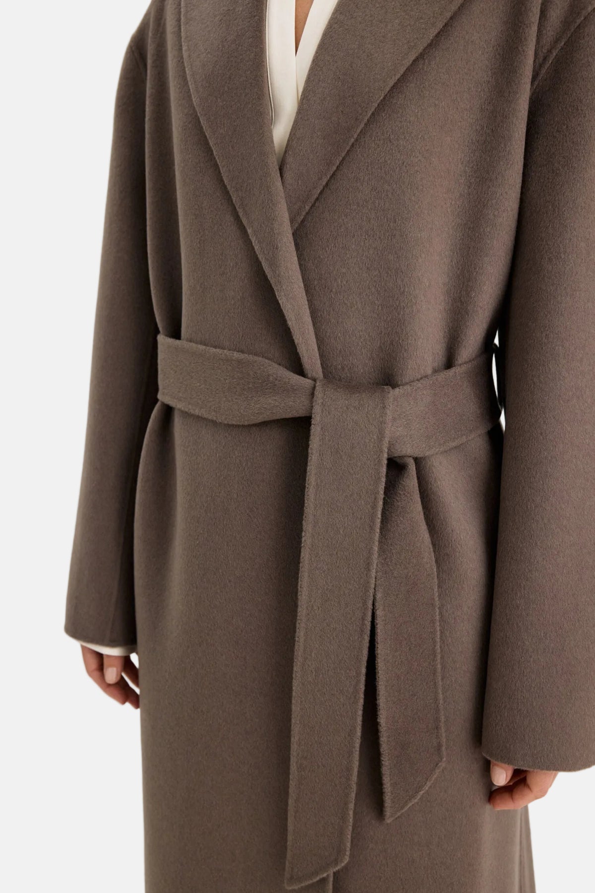 Filippa K Alyssa Doublé, Taupe Braun, Mantel