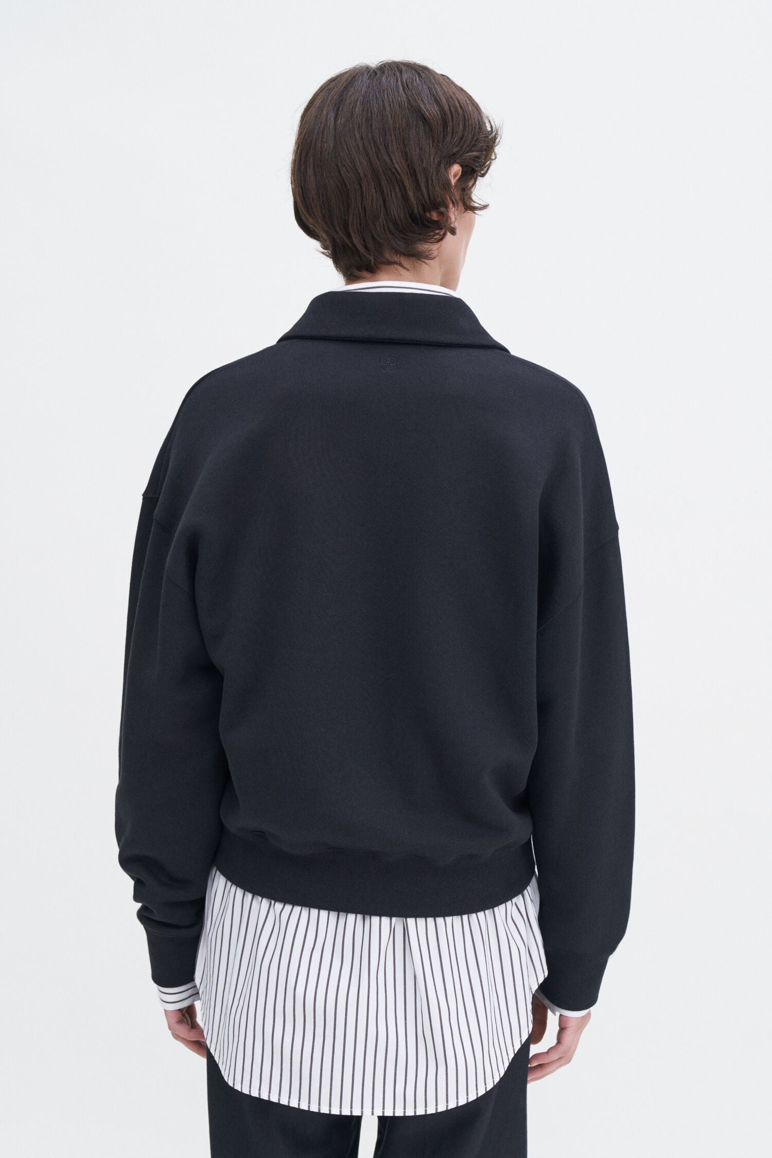 Filippa K Polo, Black, Sweatshirt