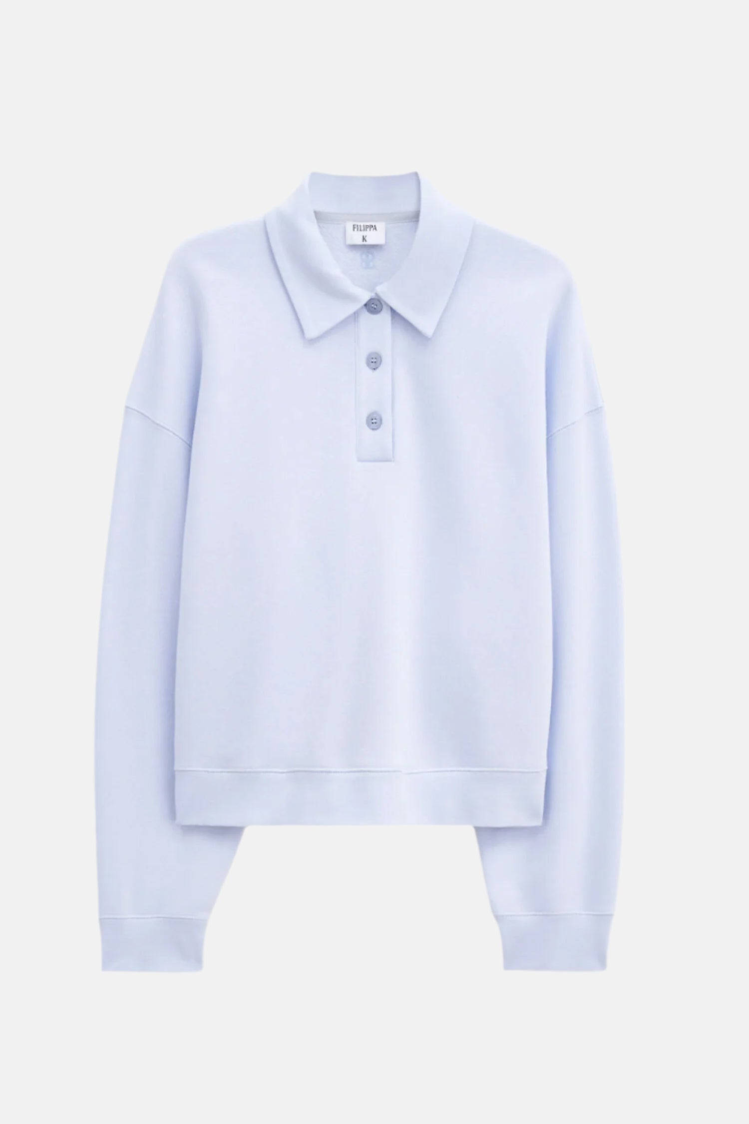 Filippa K Polo, Mist Blue, Sweatshirt