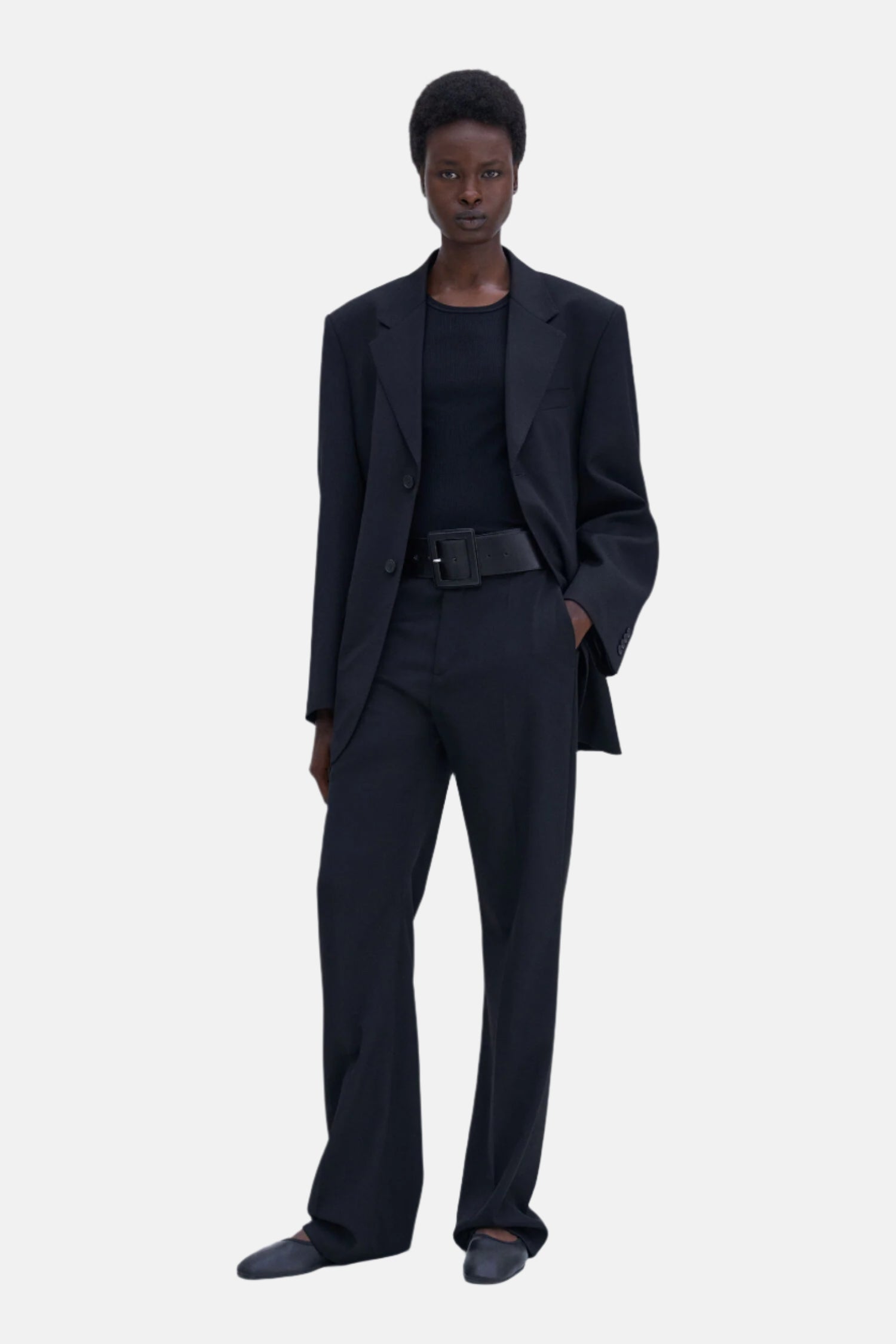 Filippa K Tailored Hourglass, Black, Blazer