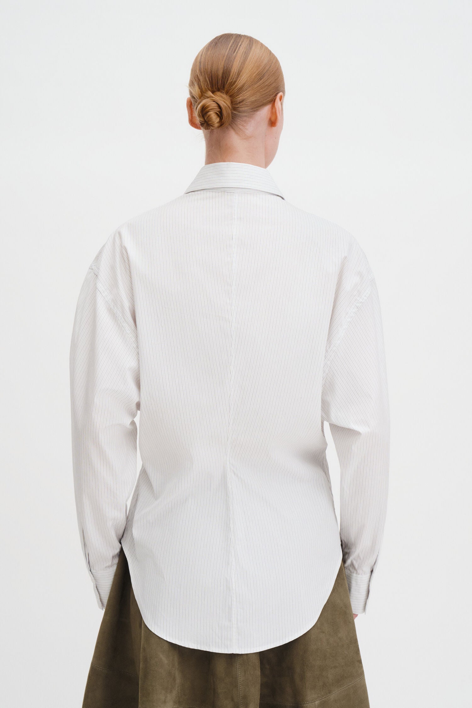 Filippa K, Hourglass, White, Pinstripe Hemd