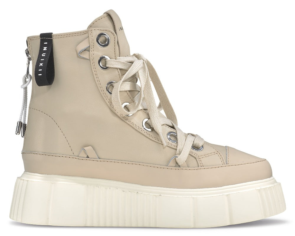 Matilda, Beige, High-Top Sneaker