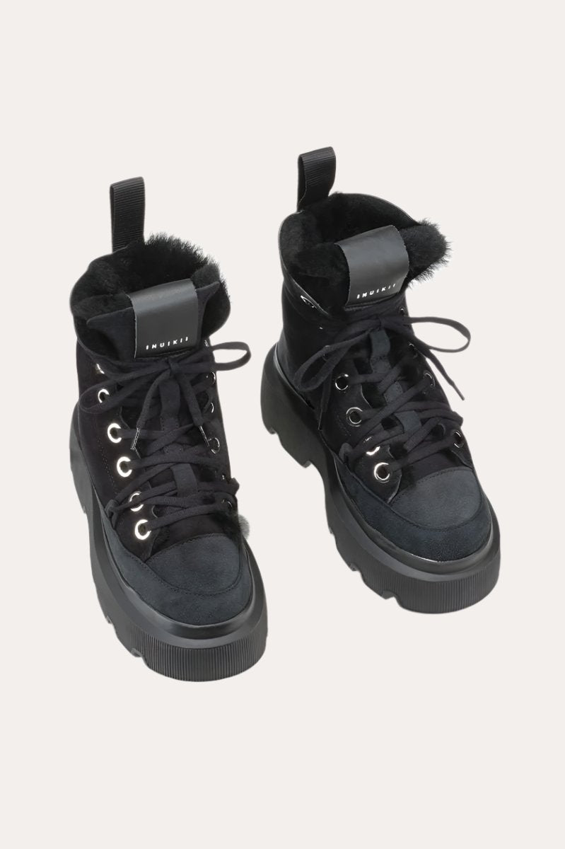 Matilda, Black, high-top sneakers
