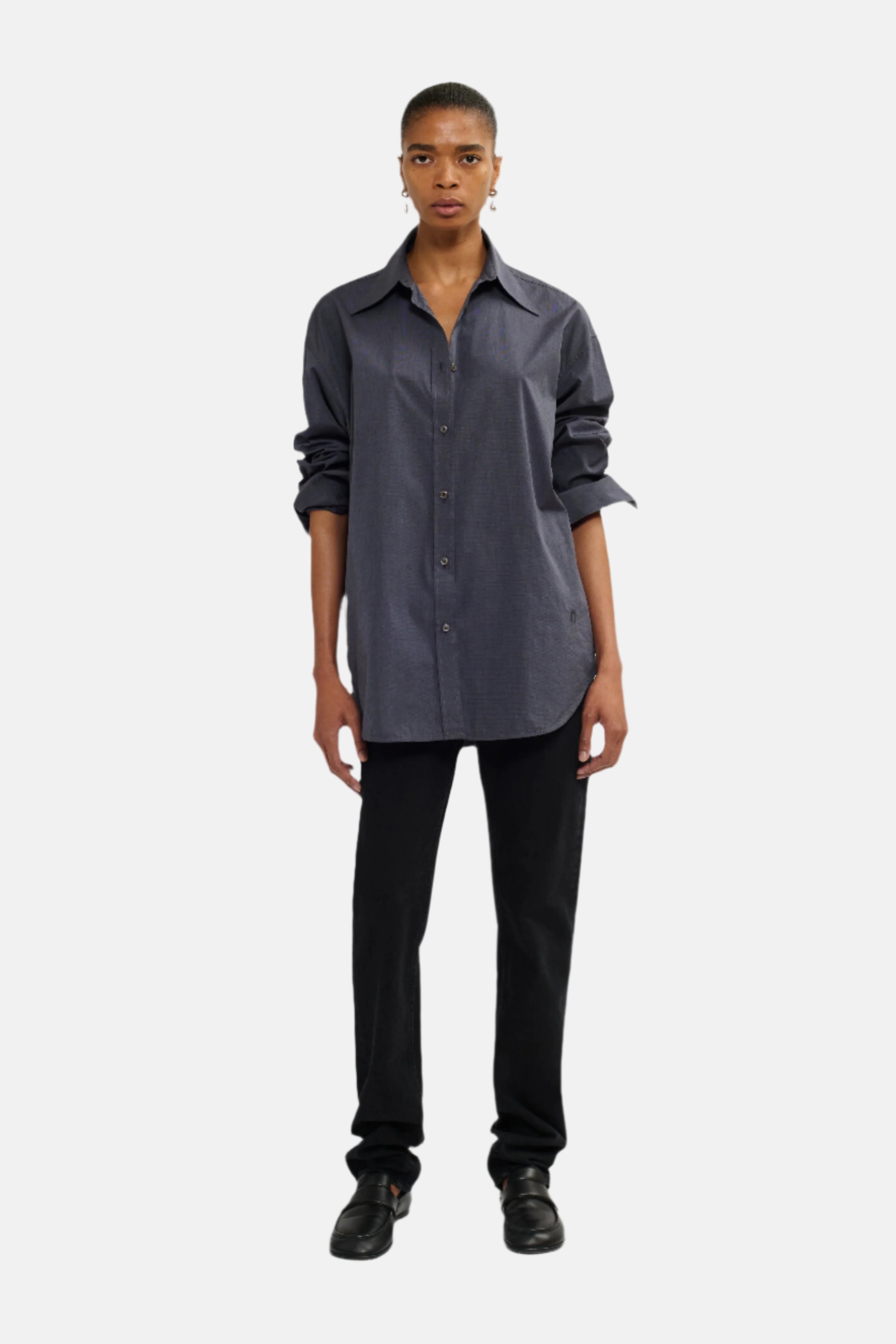 Teurn Studios Pointy, Dark Grey, Hemd