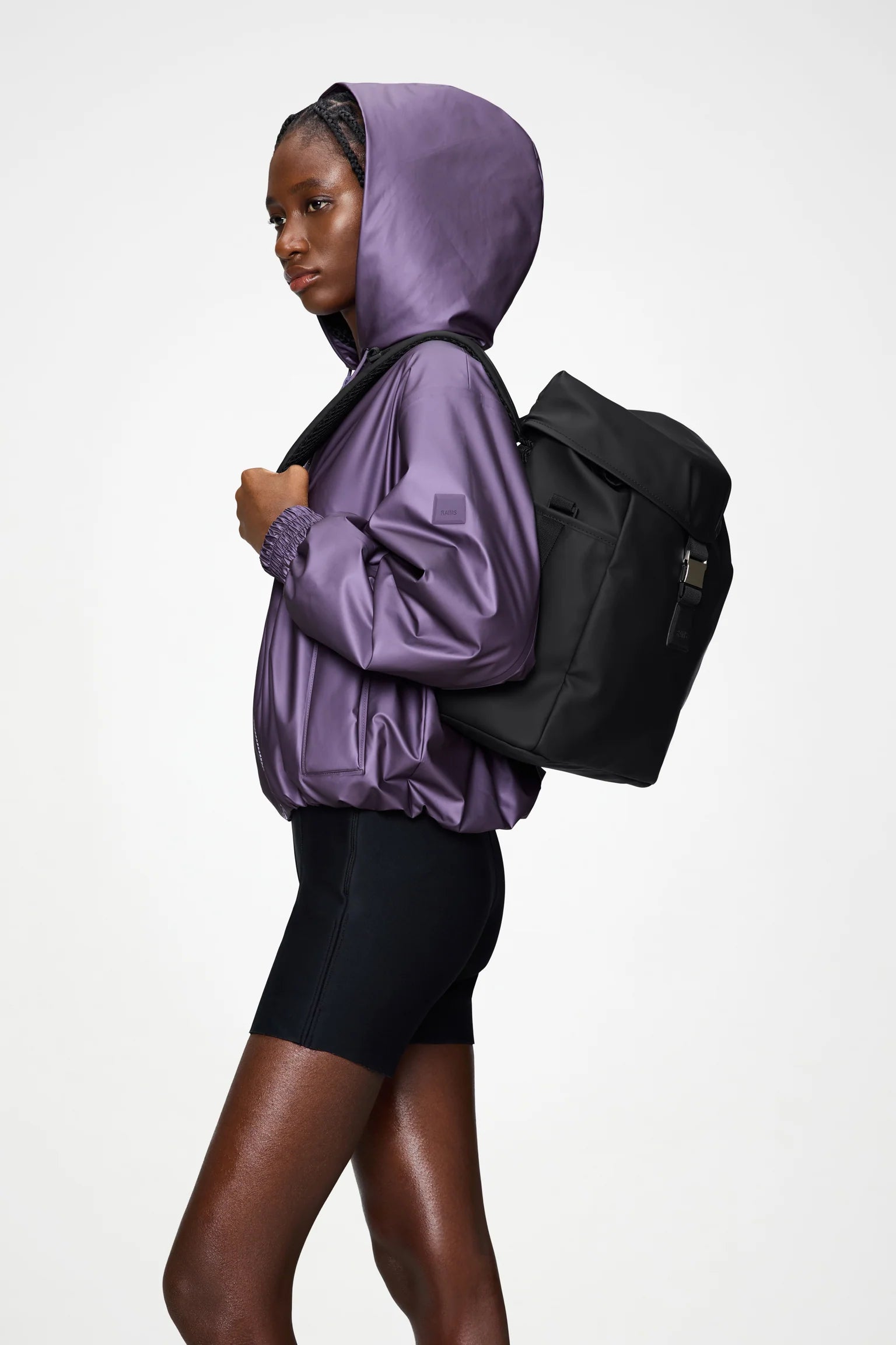 Rains Valera Bucket W3, Black, Rucksack