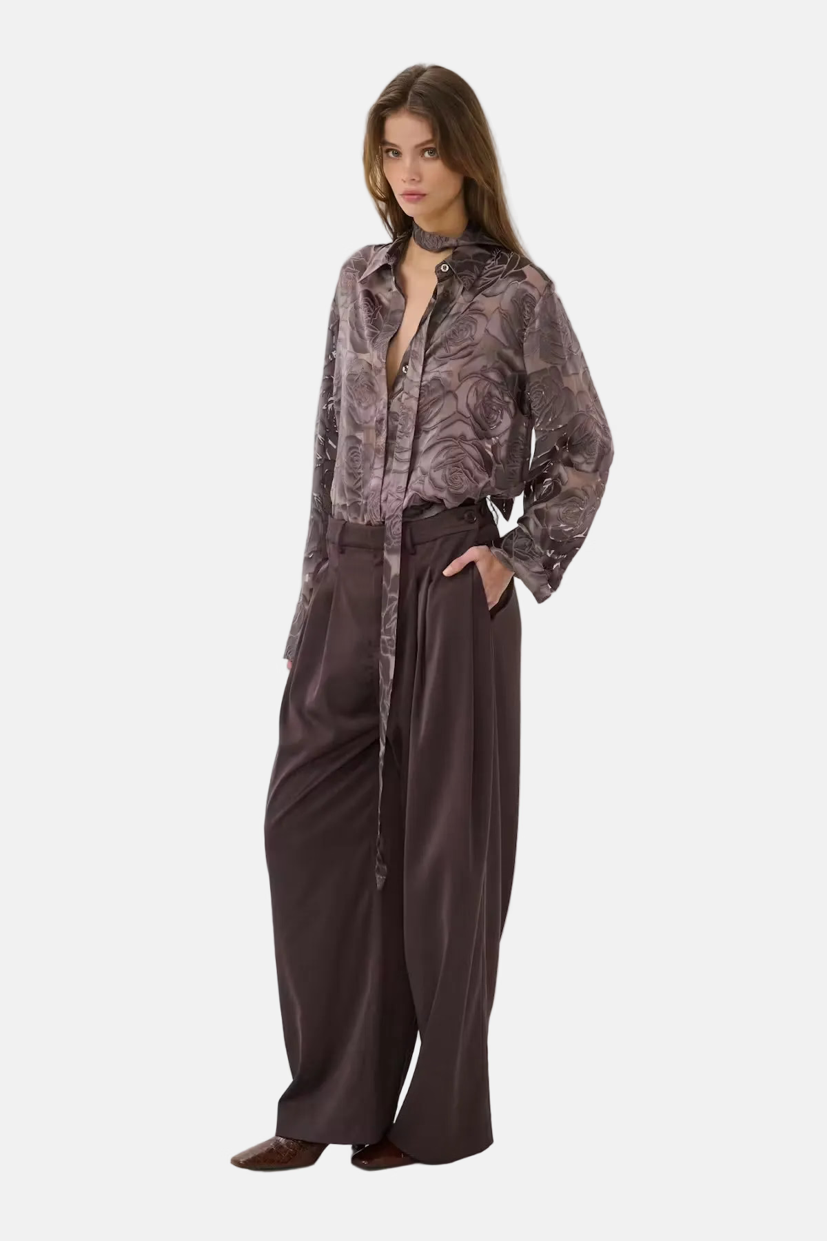 Gestuz Rosie, Dusty Lavender, Shirt