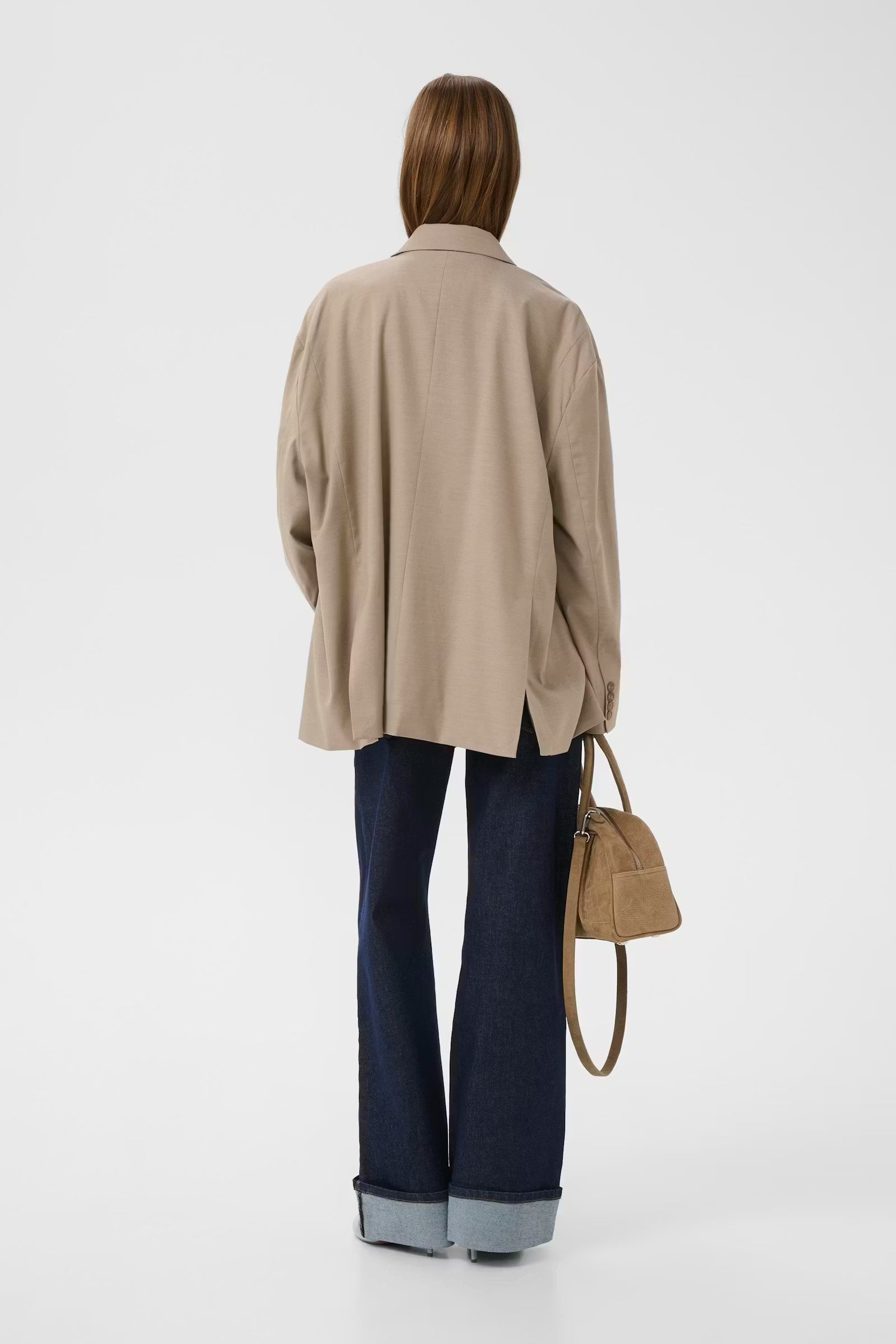 Gestuz Nella, Olive Sand Melange, Blazer