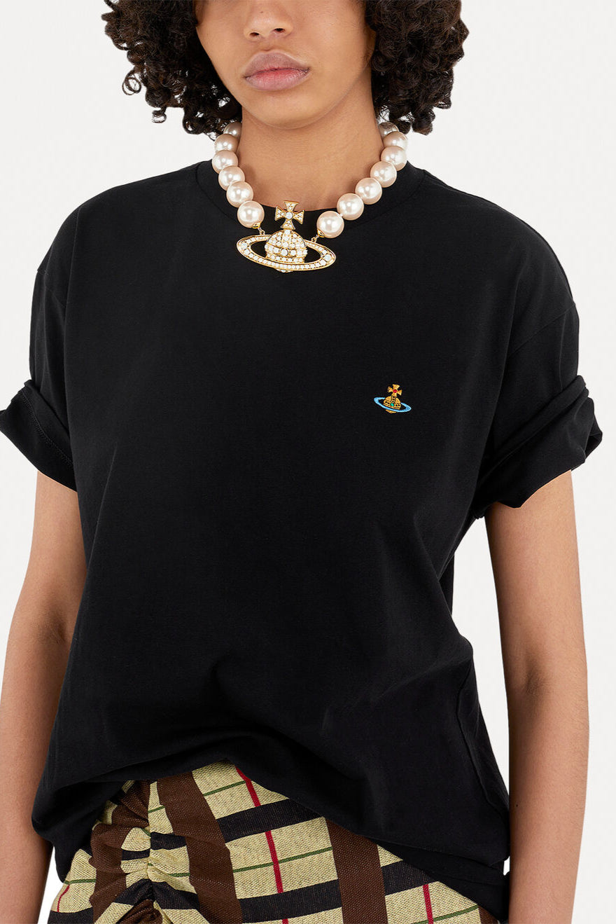 Vivienne Westwood Classic Multi Orb, Black, T-Shirt