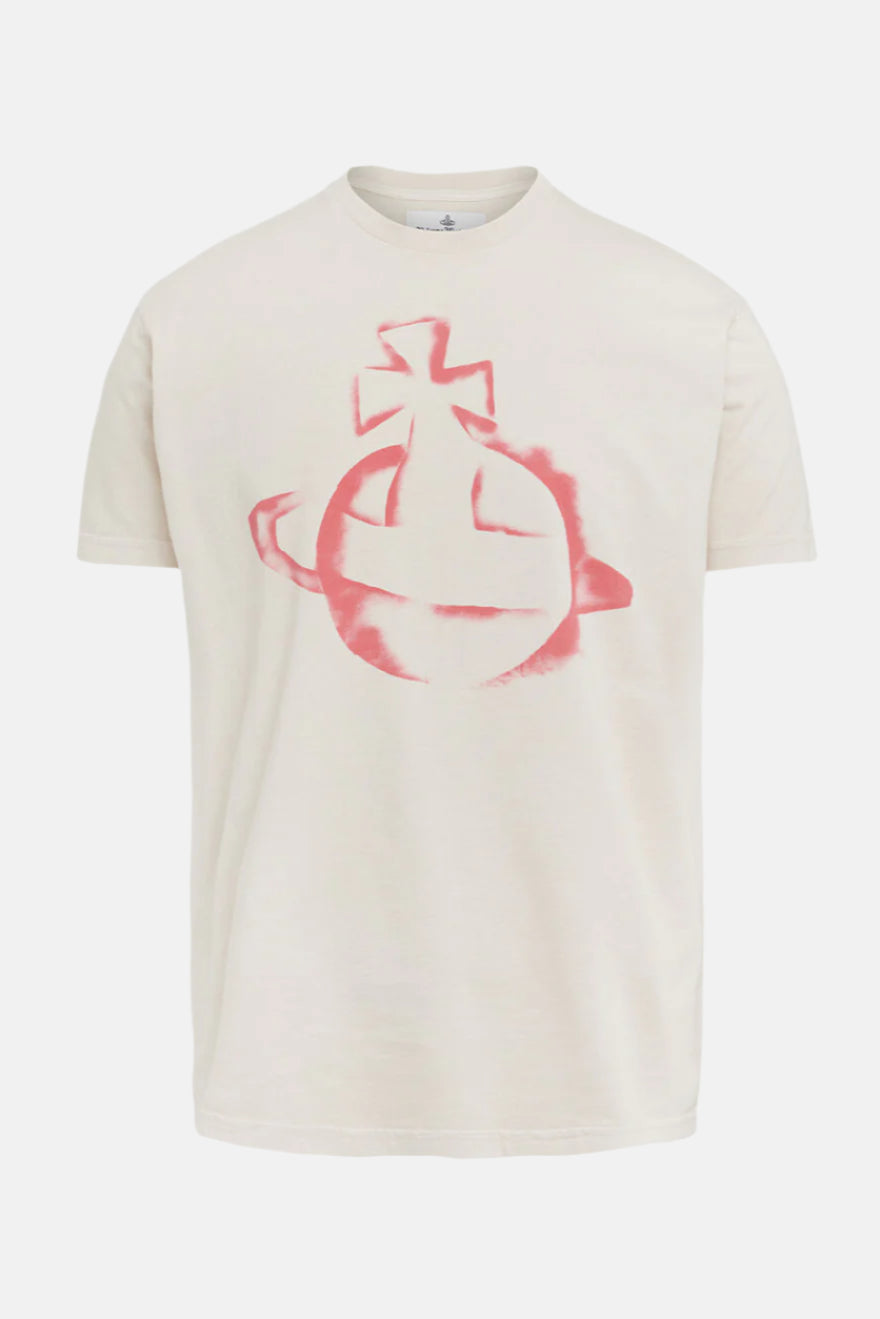 Vivienne Westwood Stencil Classic, Beige, T-Shirt